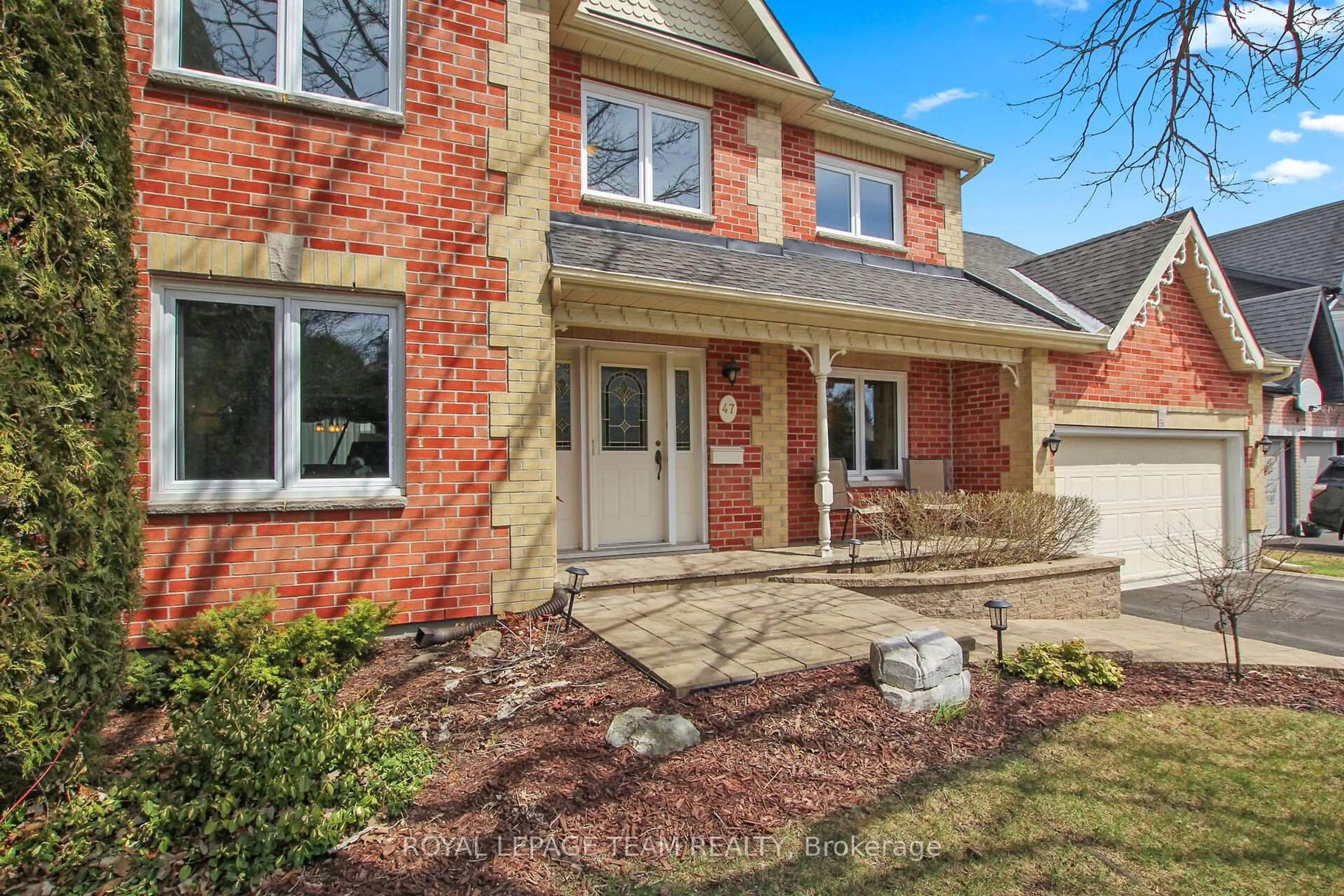 Home with brick exterior material, street for 47 Delamere Dr, Ottawa Ontario K2S 1R2