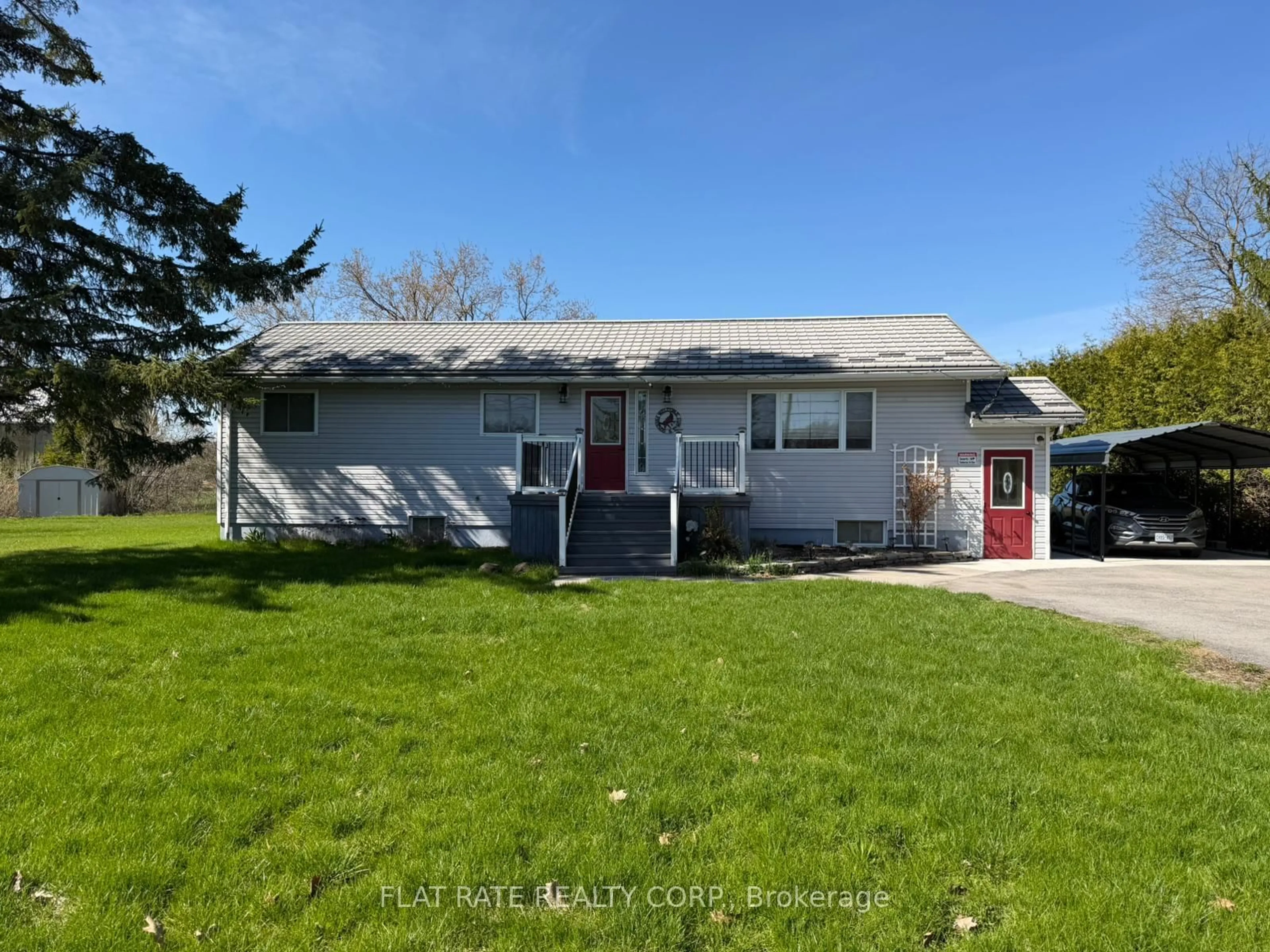 Home with vinyl exterior material, street for 6378 County Road 30, Trent Hills Ontario K0L 1L0