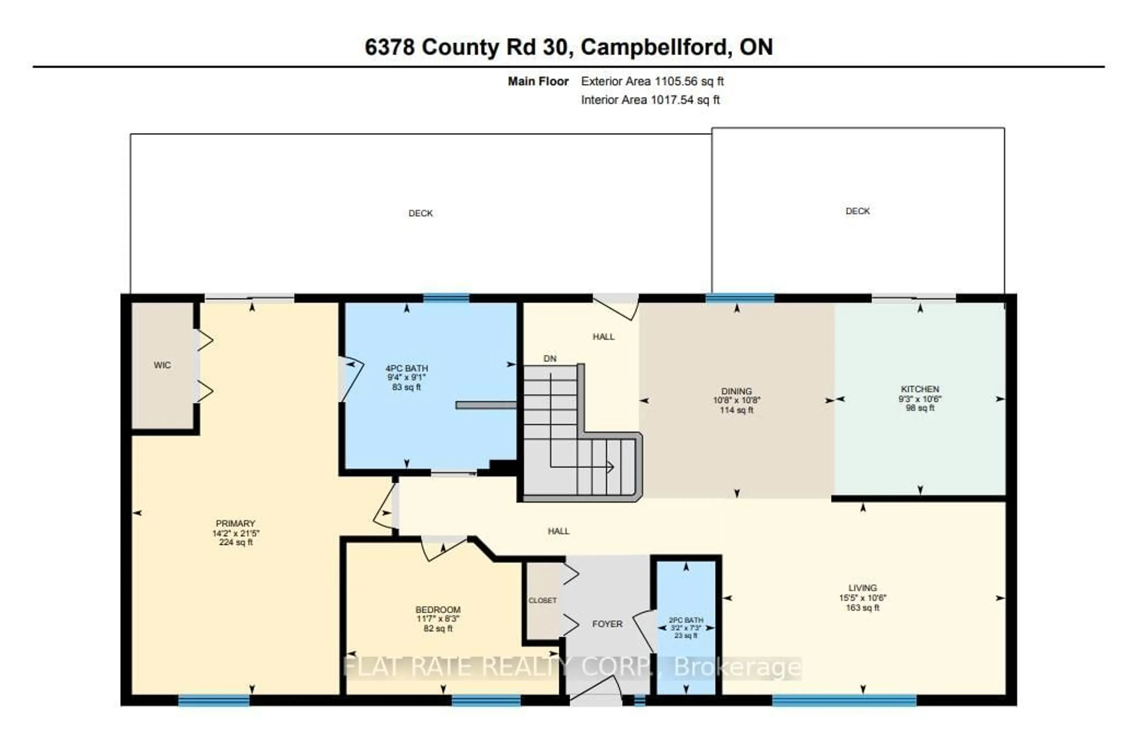 Floor plan for 6378 County Road 30, Trent Hills Ontario K0L 1L0