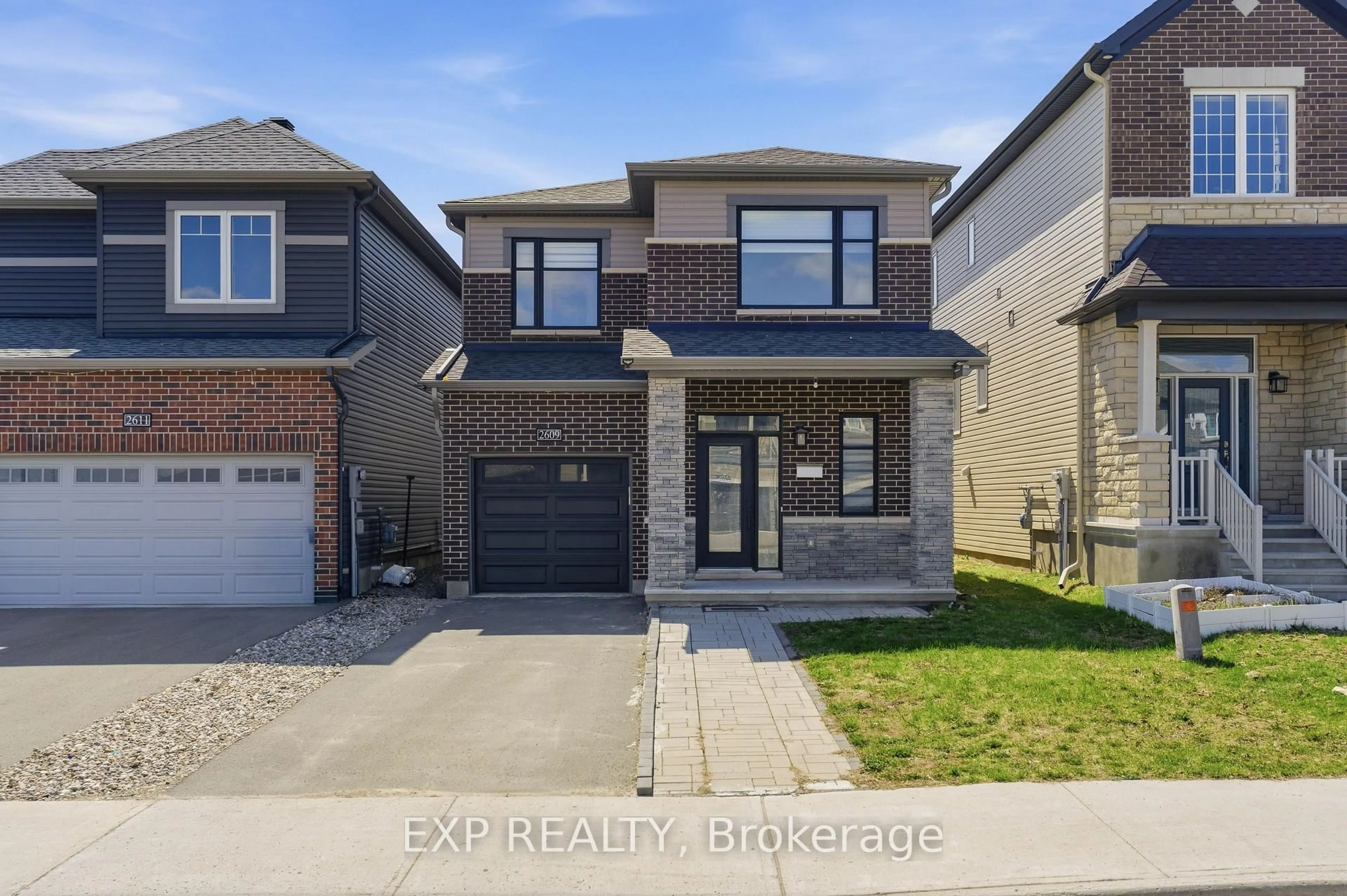 Home with brick exterior material, street for 2609 River Mist Rd, Ottawa Ontario K2J 6W3