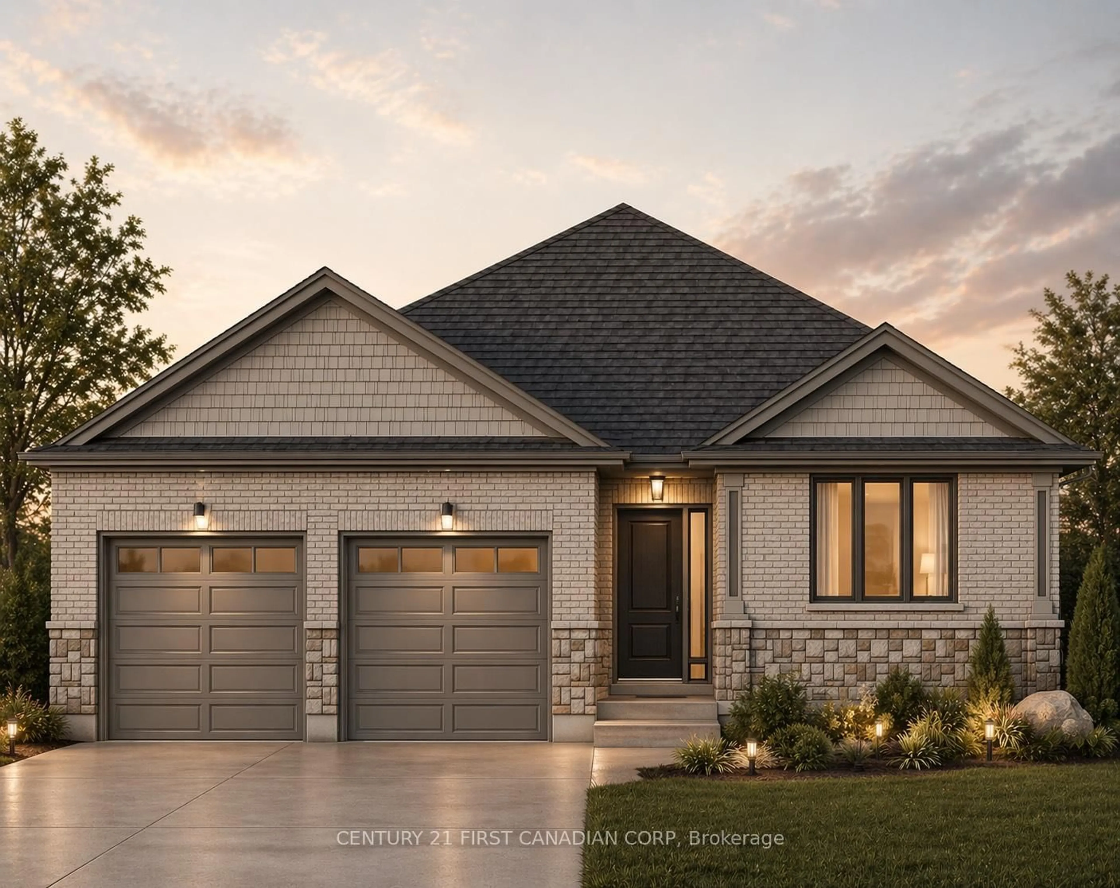 Home with brick exterior material, street for Lot 62 Bouw St, Dutton/Dunwich Ontario N0L 1J0