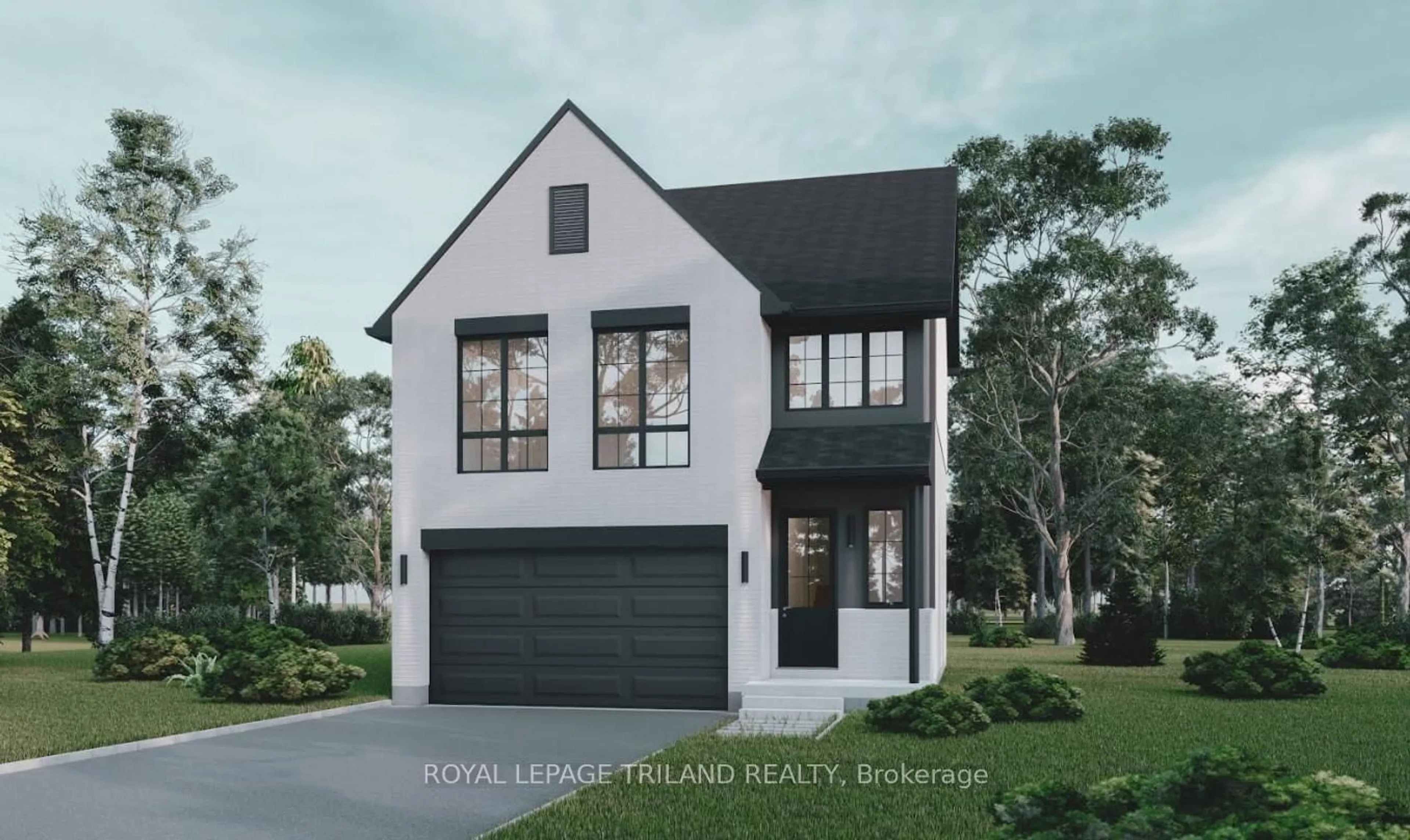 Home with brick exterior material, street for 3841 BIG LEAF Tr, London South Ontario N6P 0A3