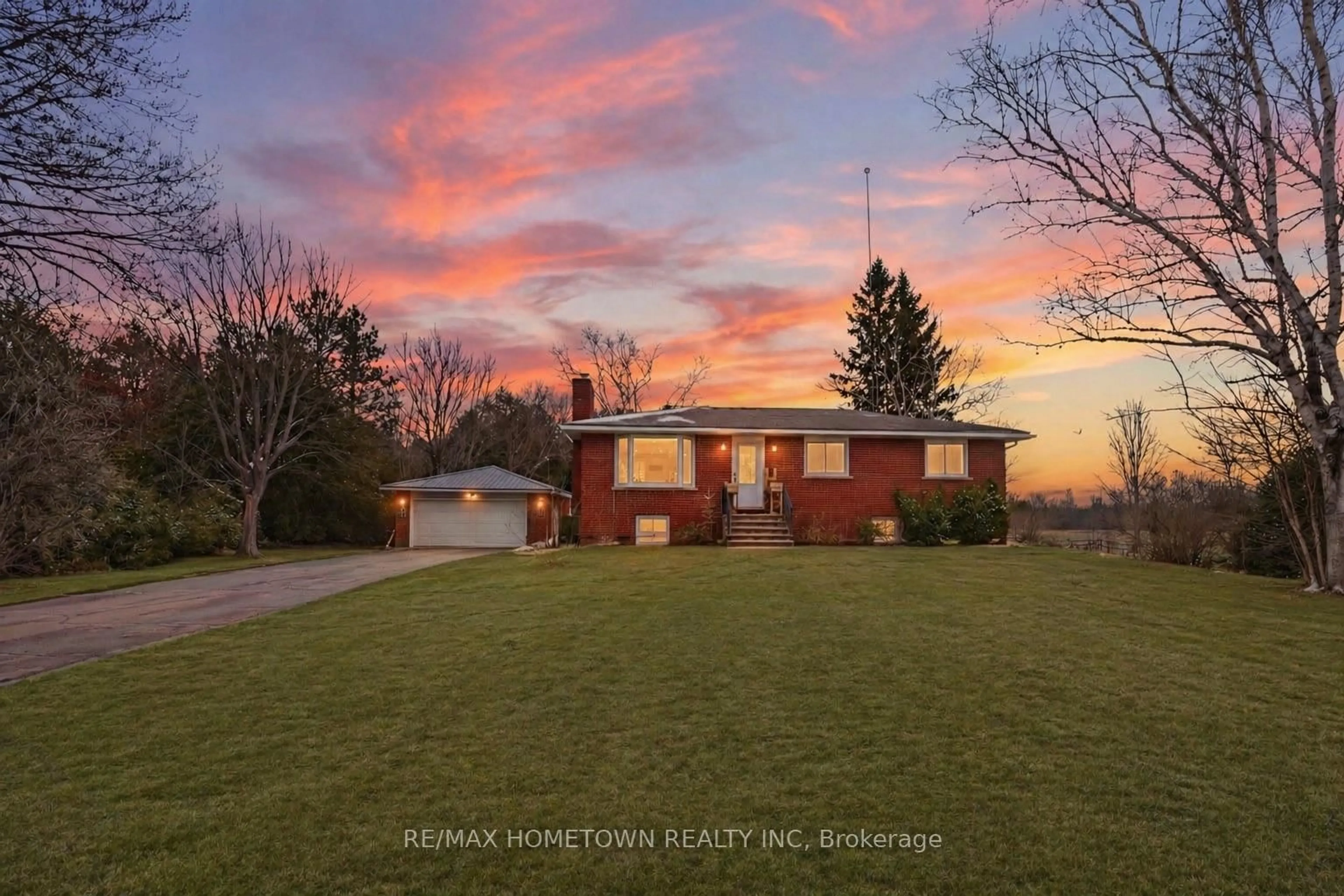A pic from outside/outdoor area/front of a property/back of a property/a pic from drone, unknown for 11437 County Road 7 Rd, Elizabethtown-Kitley Ontario K0G 1R0
