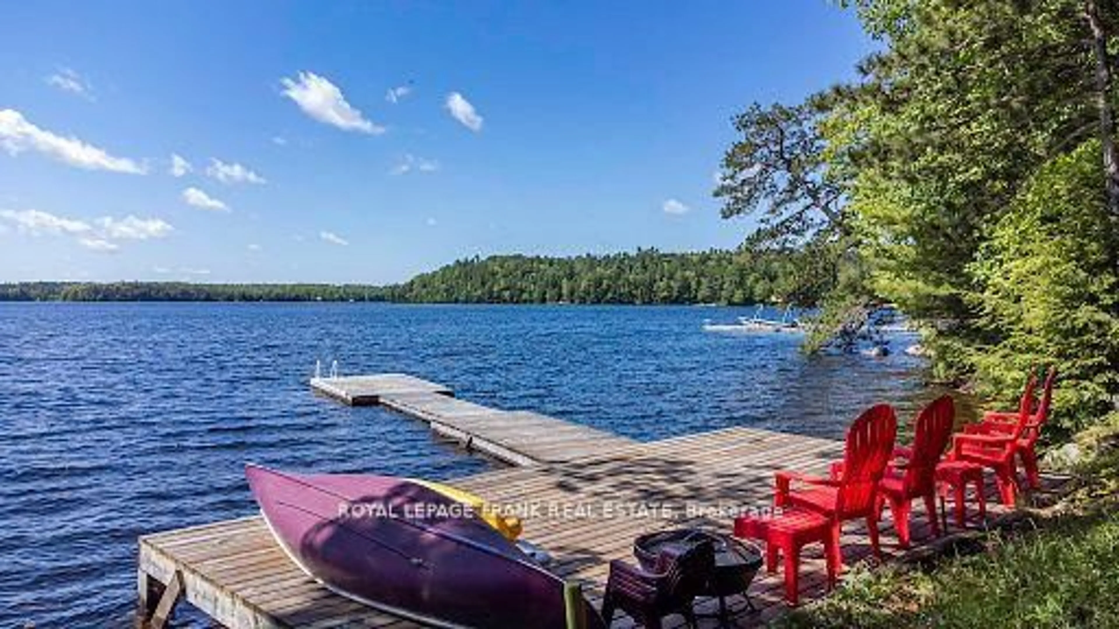 Patio, water/lake/river/ocean view for 119 Fire Route 242, Trent Lakes Ontario K0L 1J0