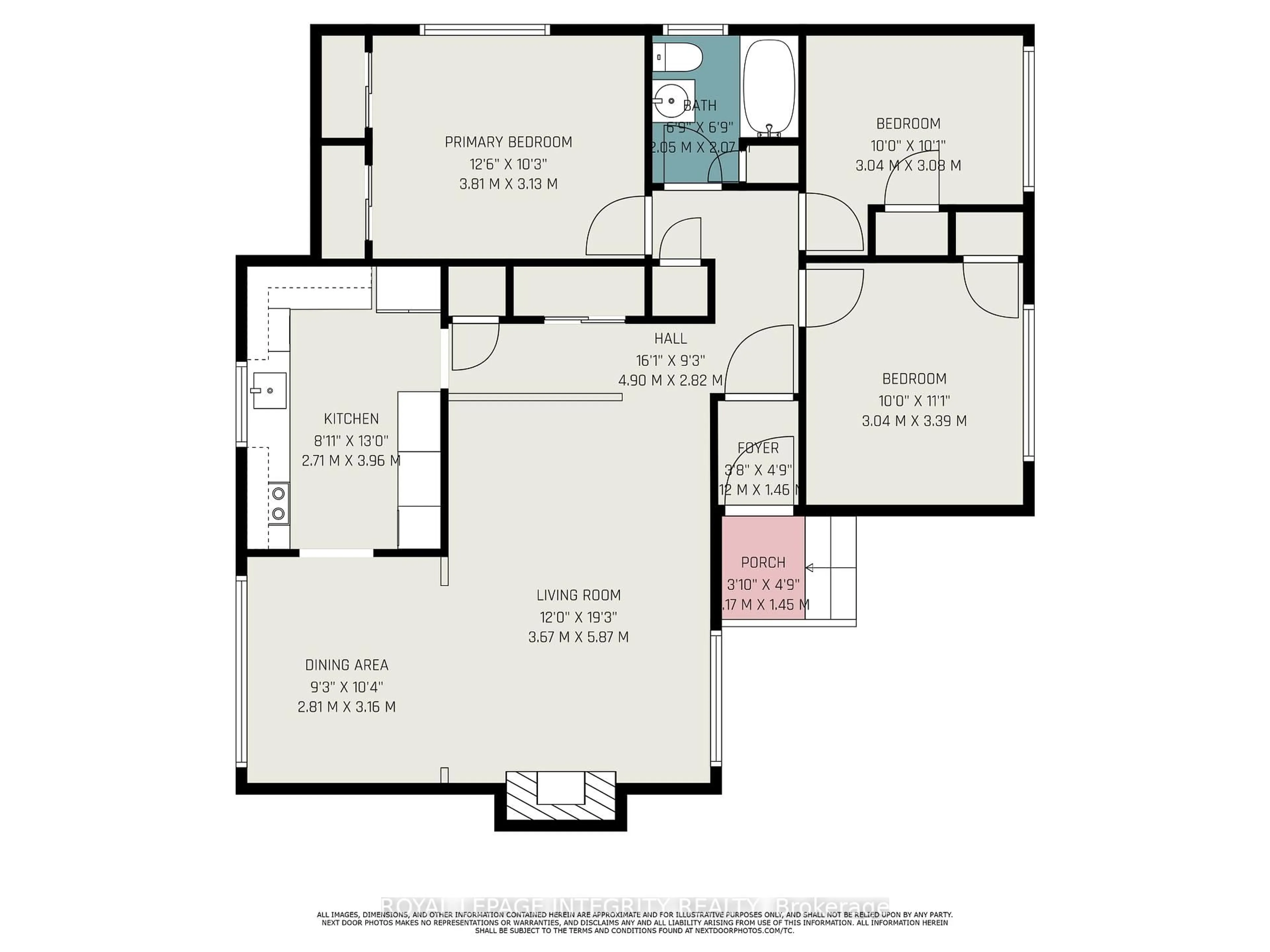 Floor plan for 2389 Sheldon Ave, Ottawa Ontario K2C 1K4