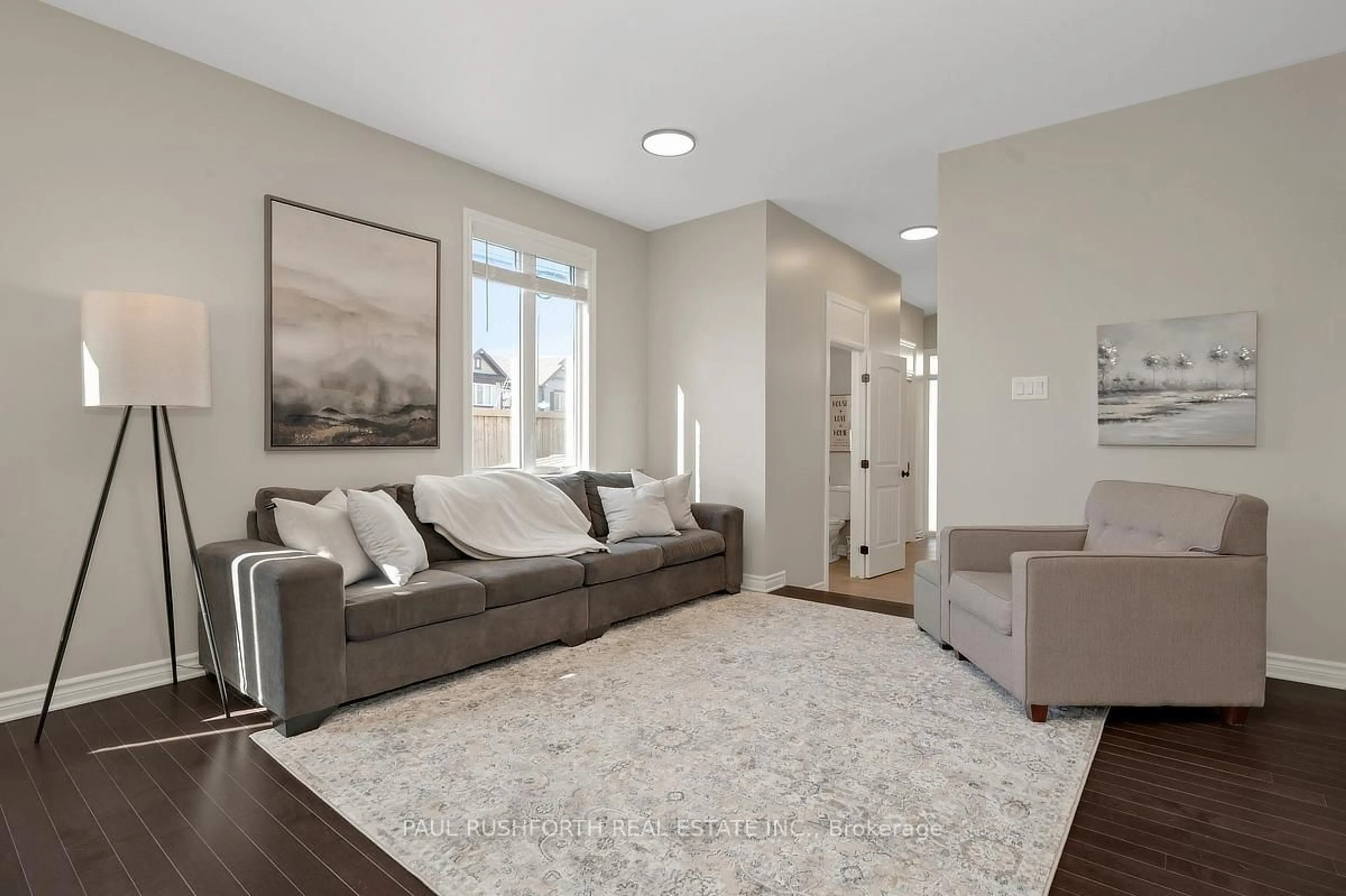 Living room with furniture, unknown for 10 Cento Way, Ottawa Ontario K2S 0W4