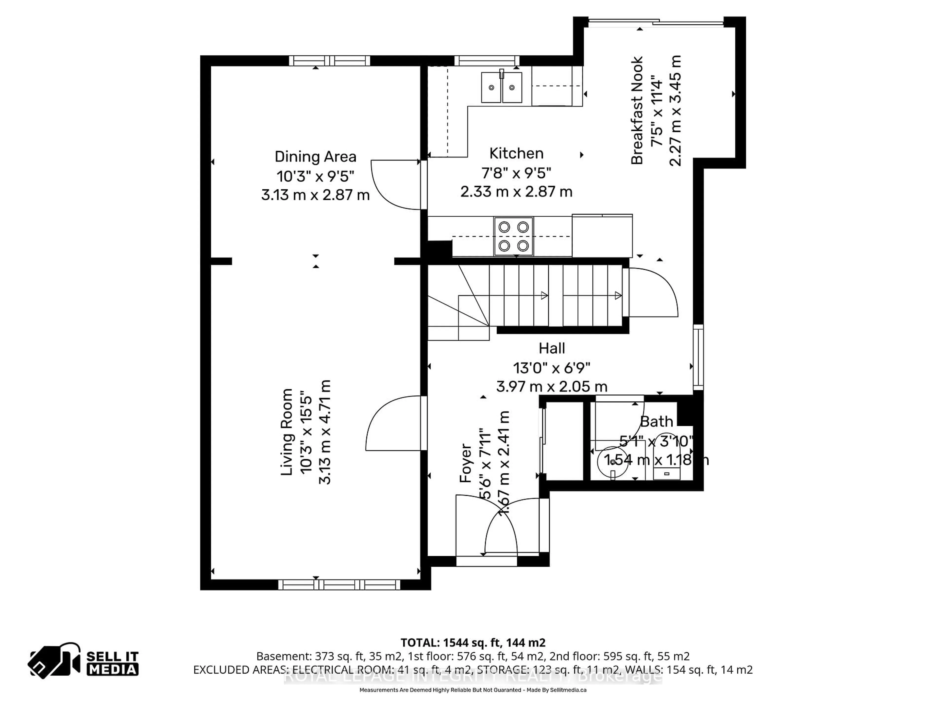 Floor plan for 641 Apollo Way, Ottawa Ontario K4A 1T5