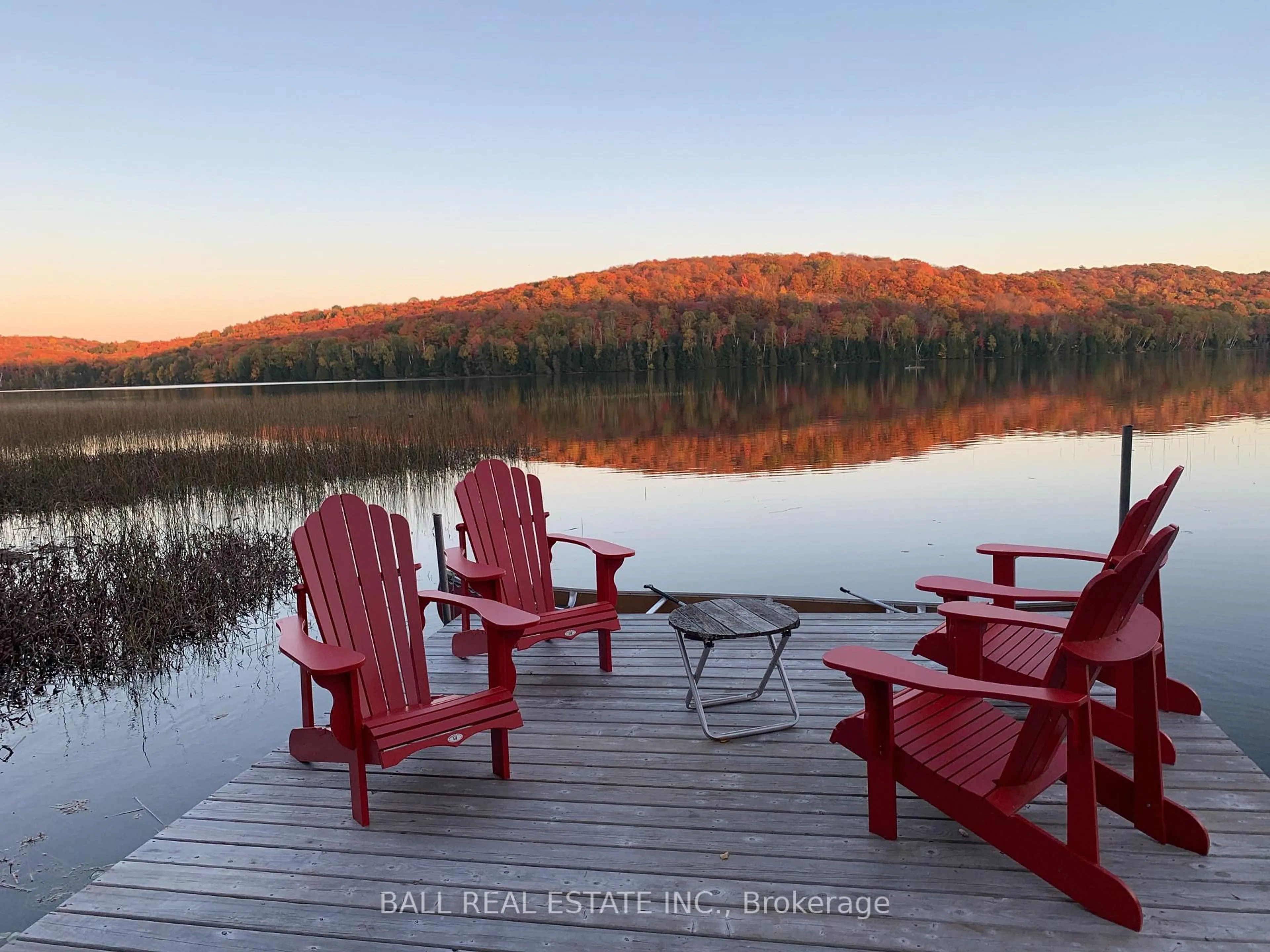 Patio, water/lake/river/ocean view for 294 Albion Lake Dr, Bancroft Ontario K0L 1C0