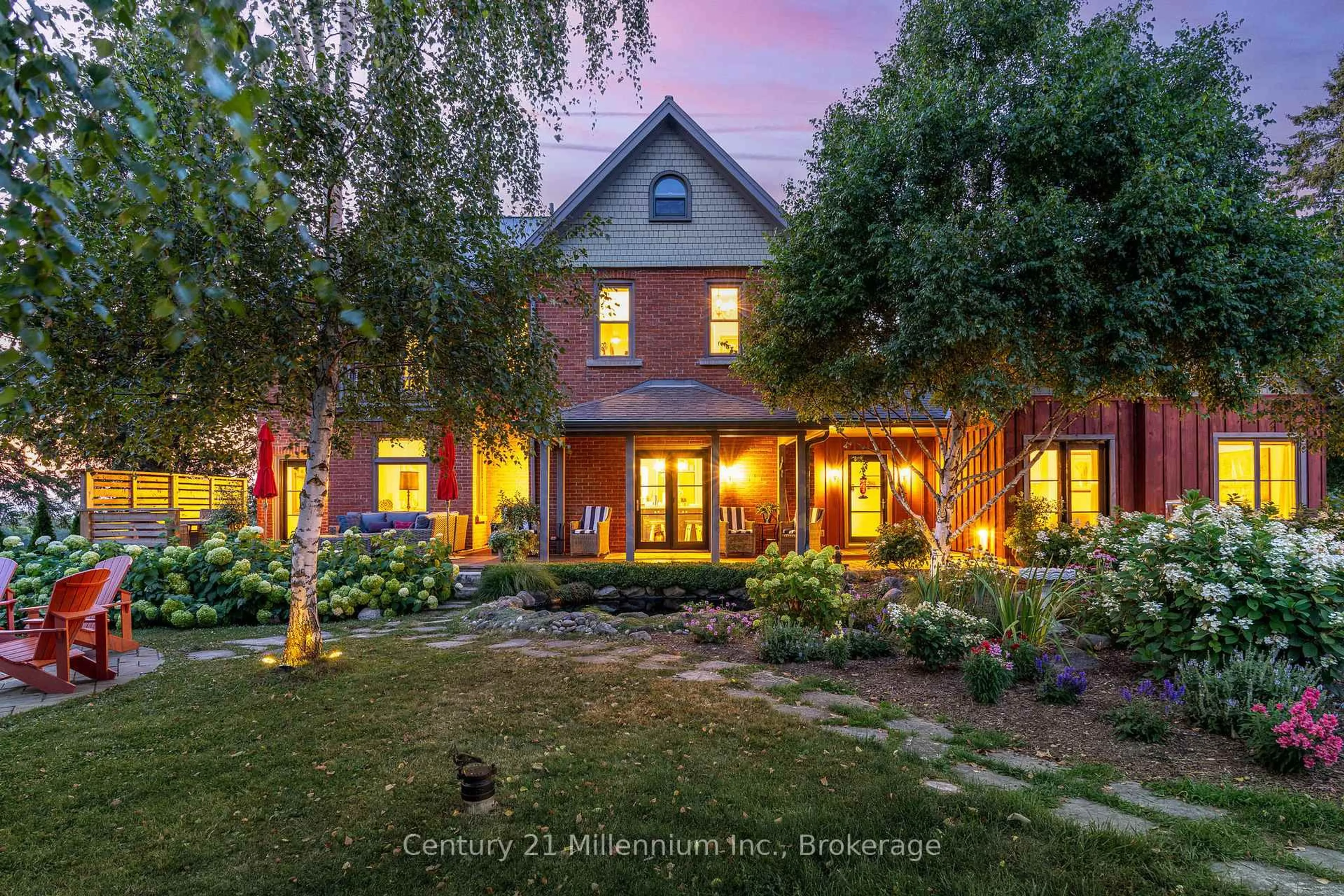 Home with brick exterior material, street for 157397 7th Line, R.R.#2 Line, Meaford Ontario N4L 1W5