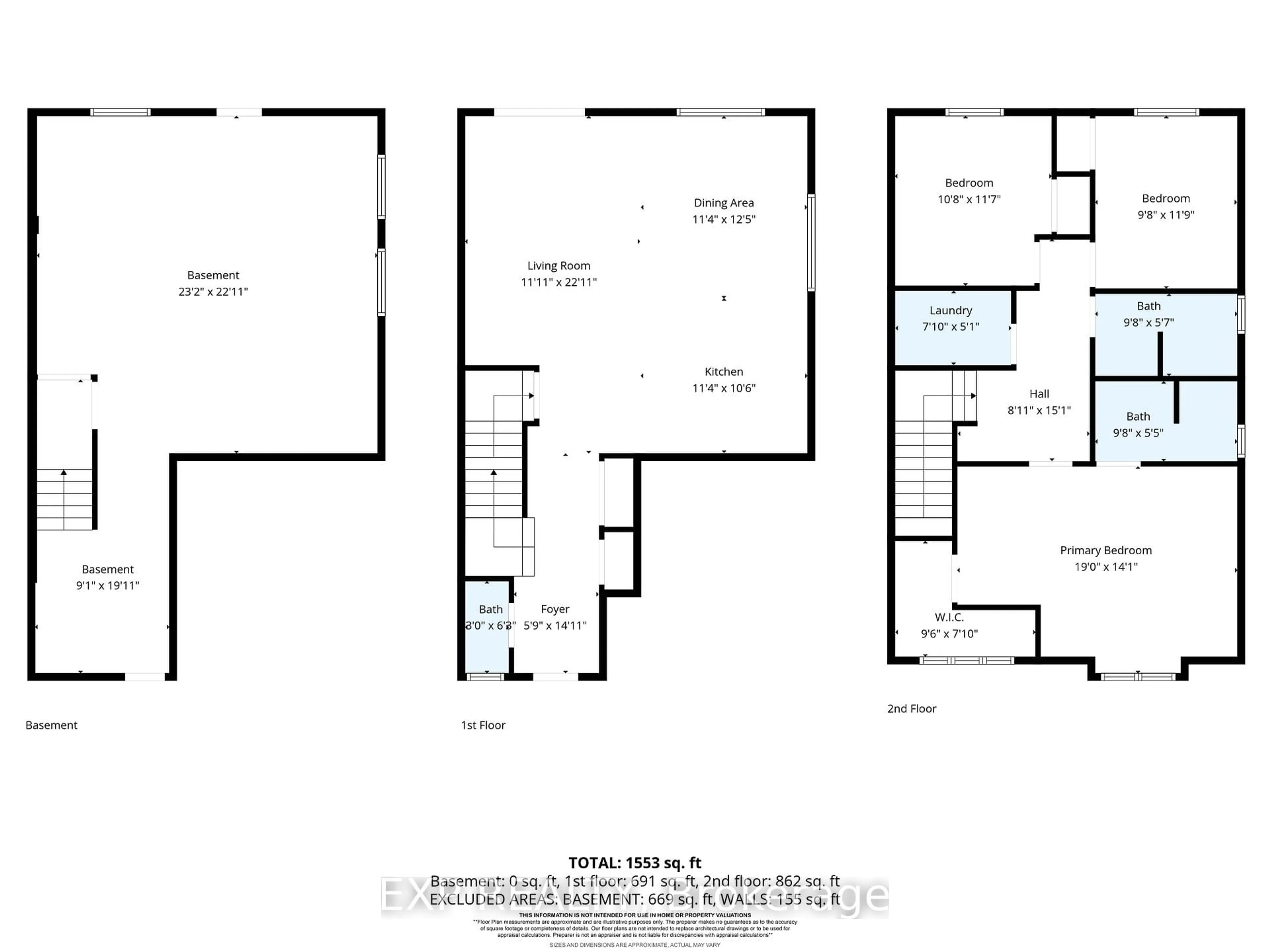 Floor plan for 15 Bowman Cres, Thorold Ontario L2V 0G3