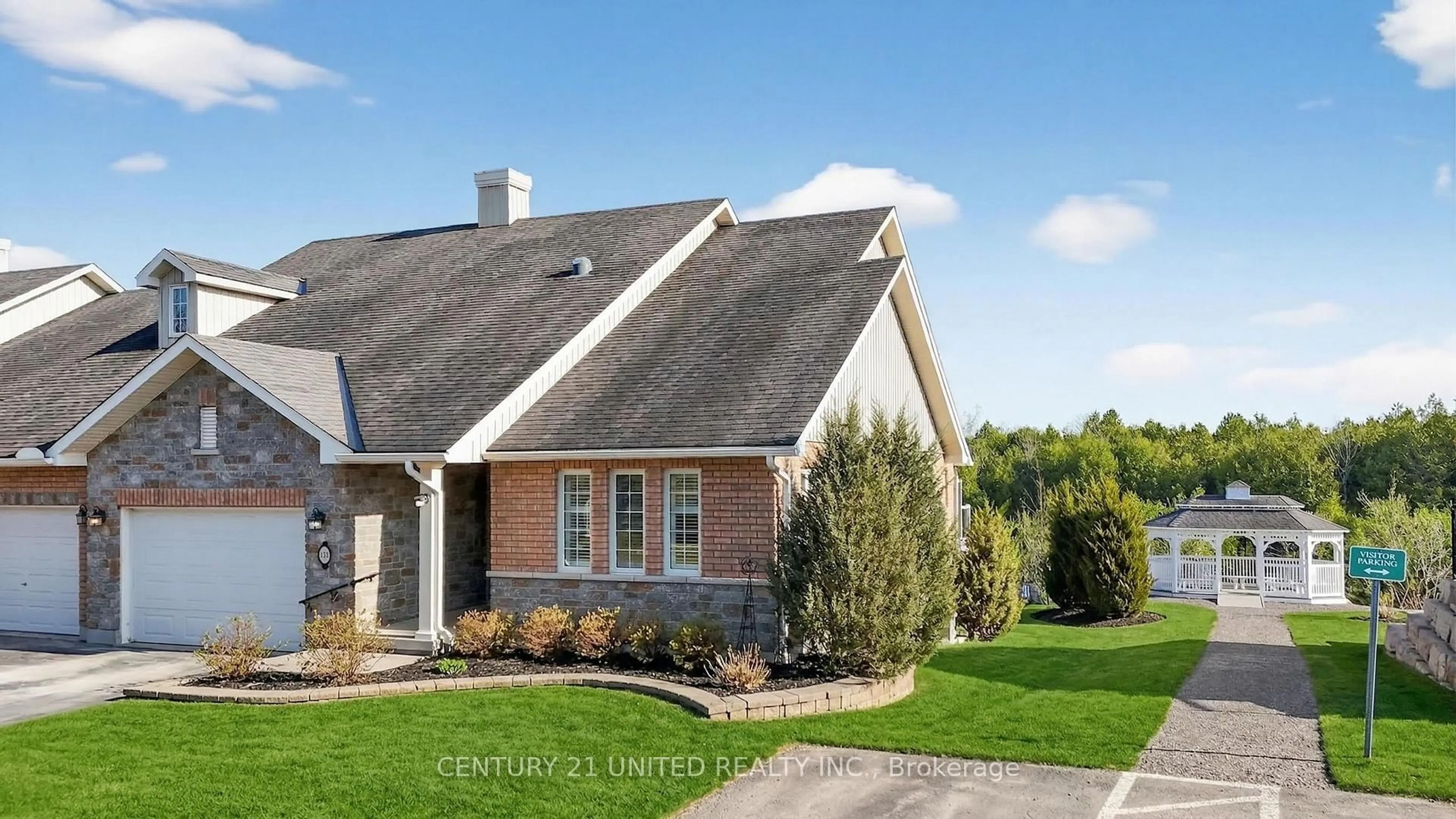 Home with brick exterior material, street for 91 Village Cres #86, Peterborough Ontario K9J 0A9