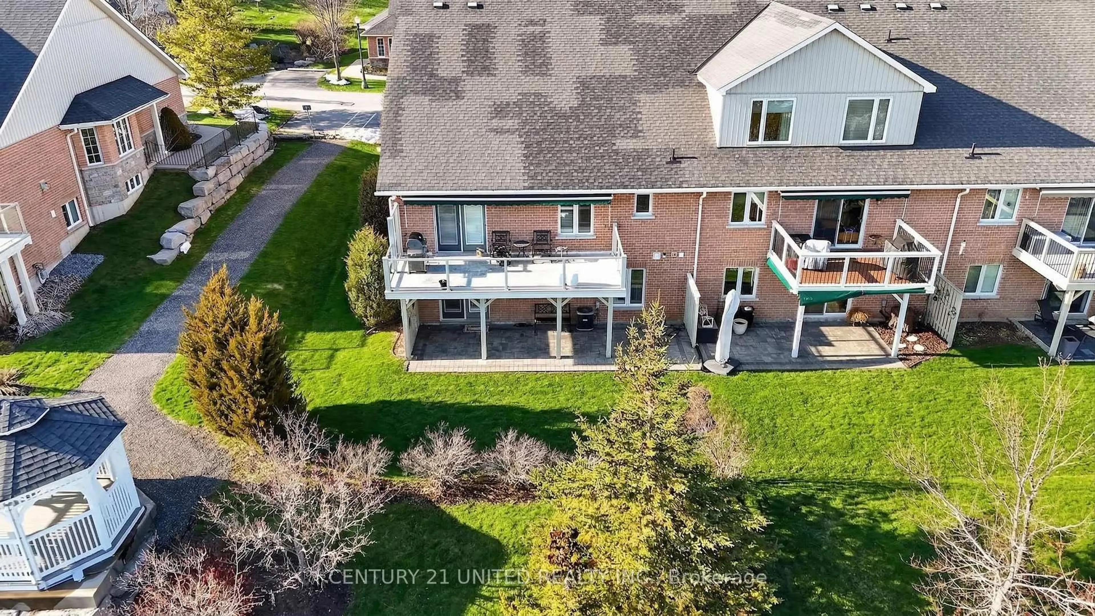 A pic from outside/outdoor area/front of a property/back of a property/a pic from drone, unknown for 91 Village Cres #86, Peterborough Ontario K9J 0A9