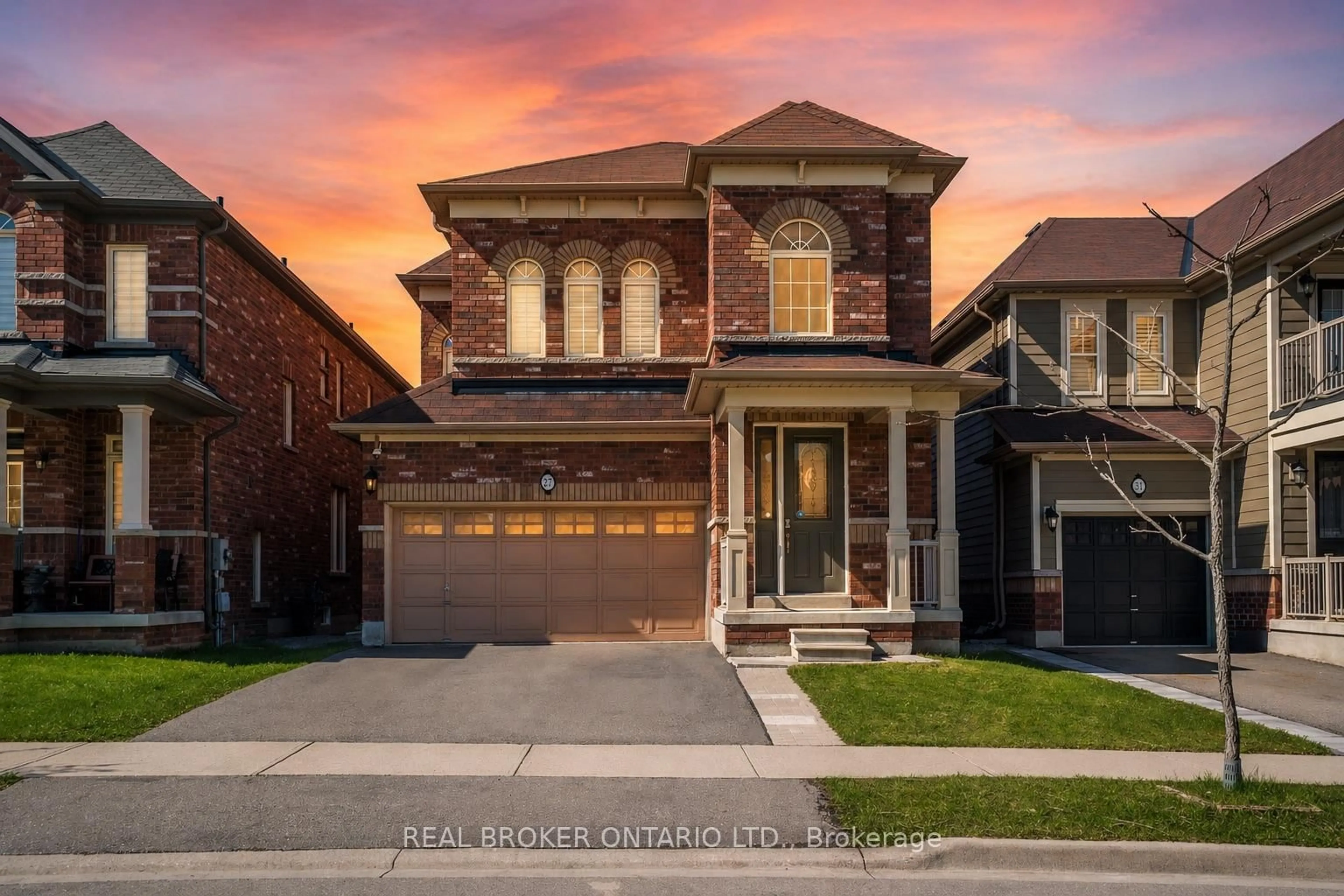 Home with brick exterior material, street for 27 Fingland Cres, Hamilton Ontario L8B 0S8