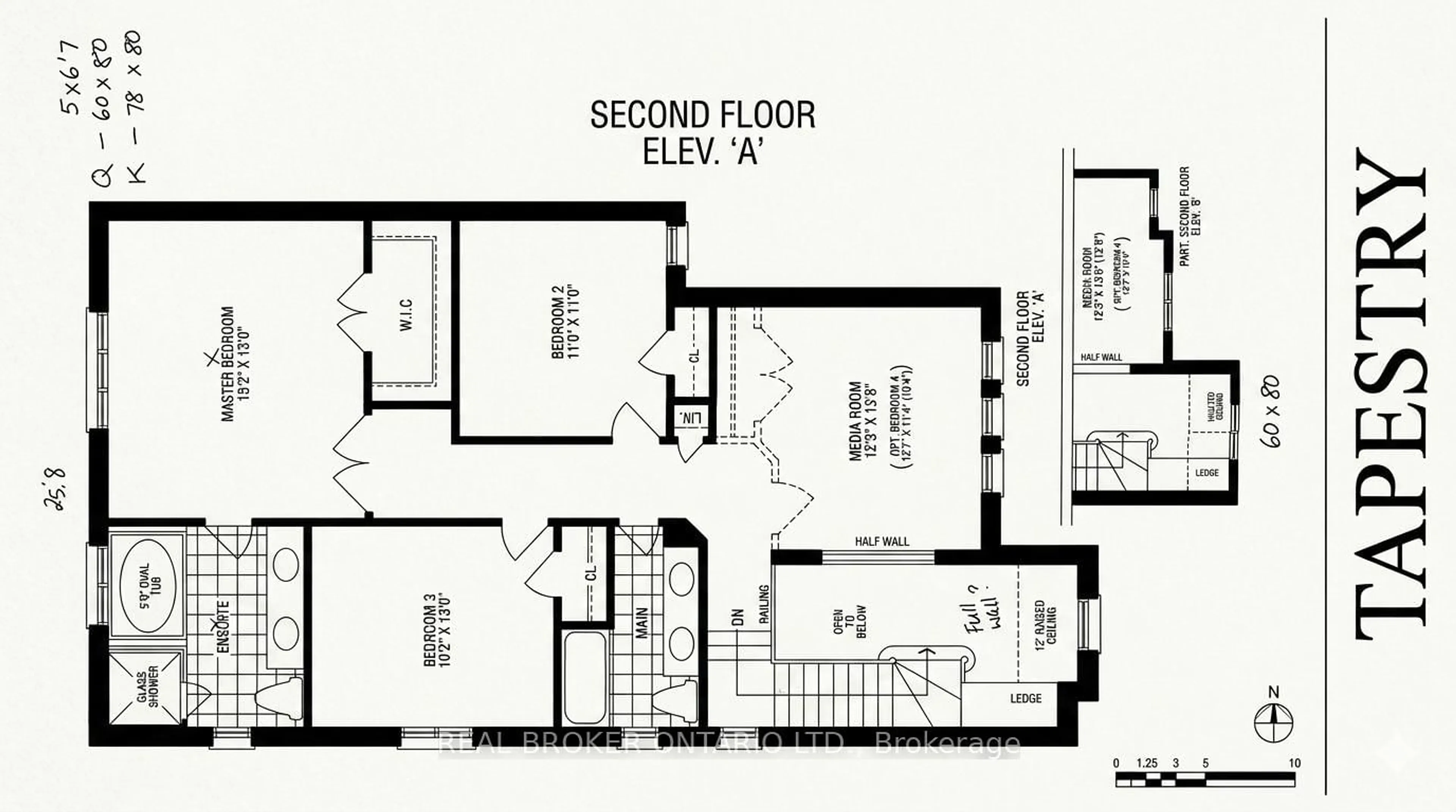 Floor plan for 27 Fingland Cres, Hamilton Ontario L8B 0S8