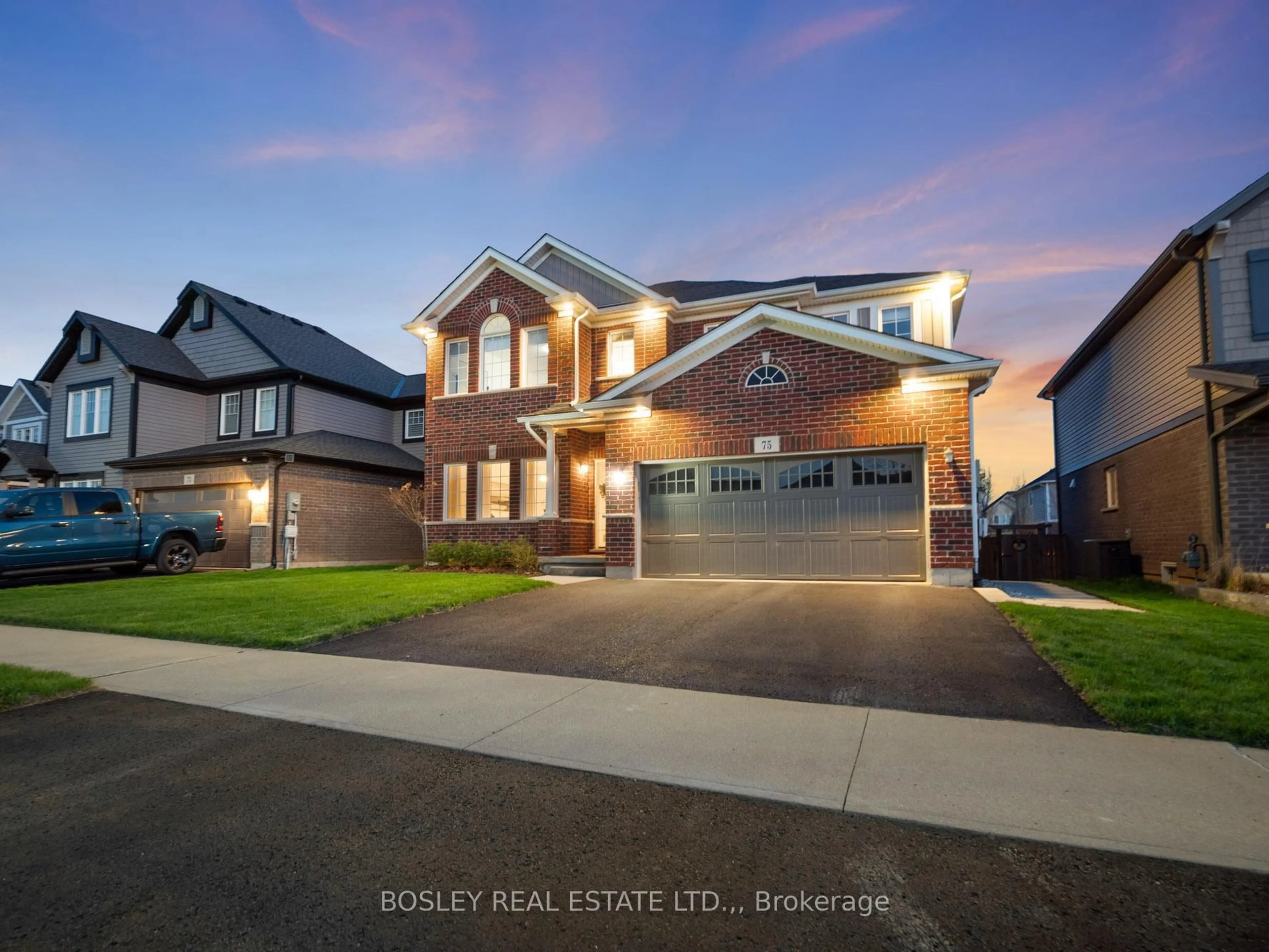 Home with brick exterior material, street for 75 Bergenstein Cres, Pelham Ontario L3E 0A1