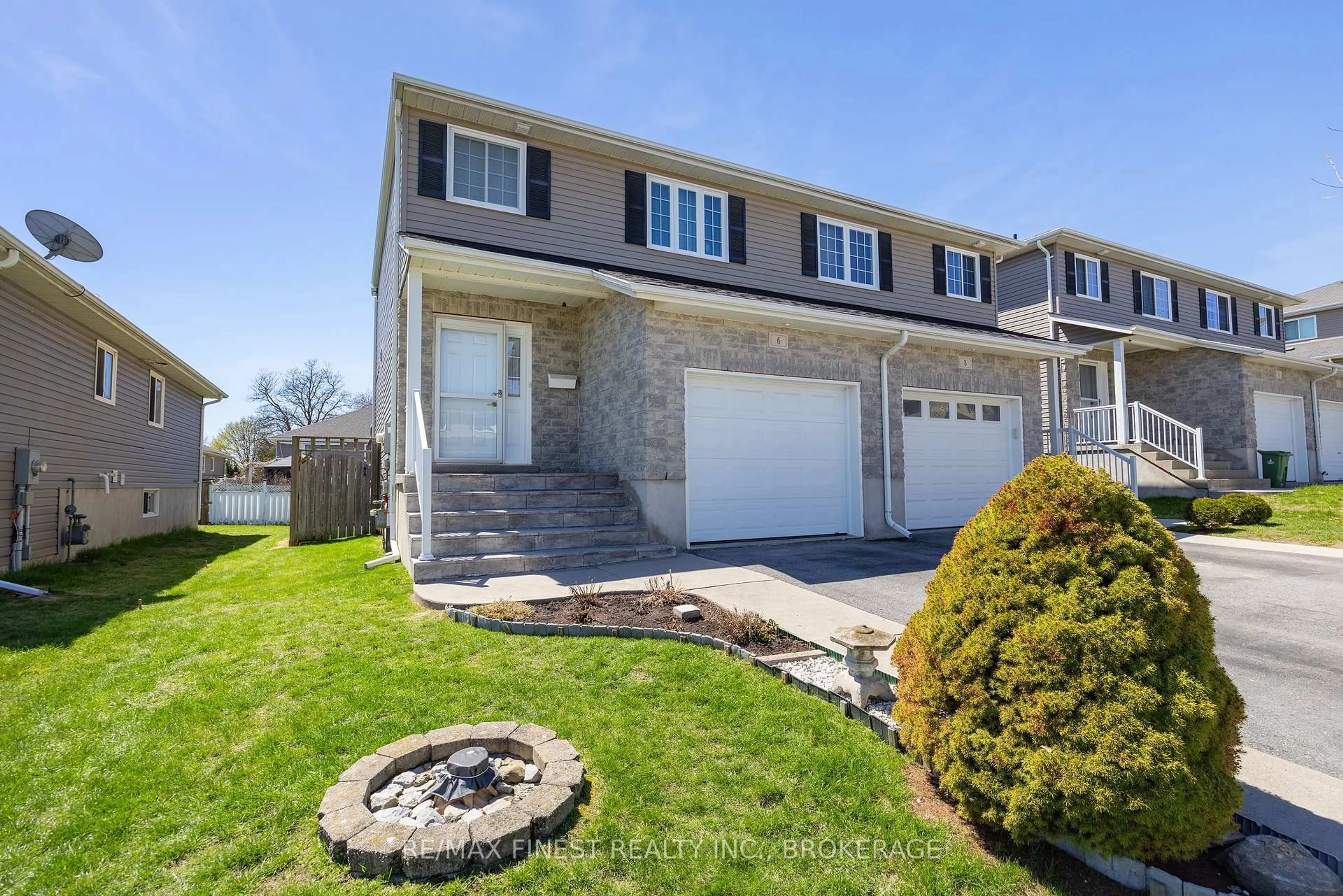 Home with vinyl exterior material, street for 6 Karlee Crt, Kingston Ontario K7K 0C5