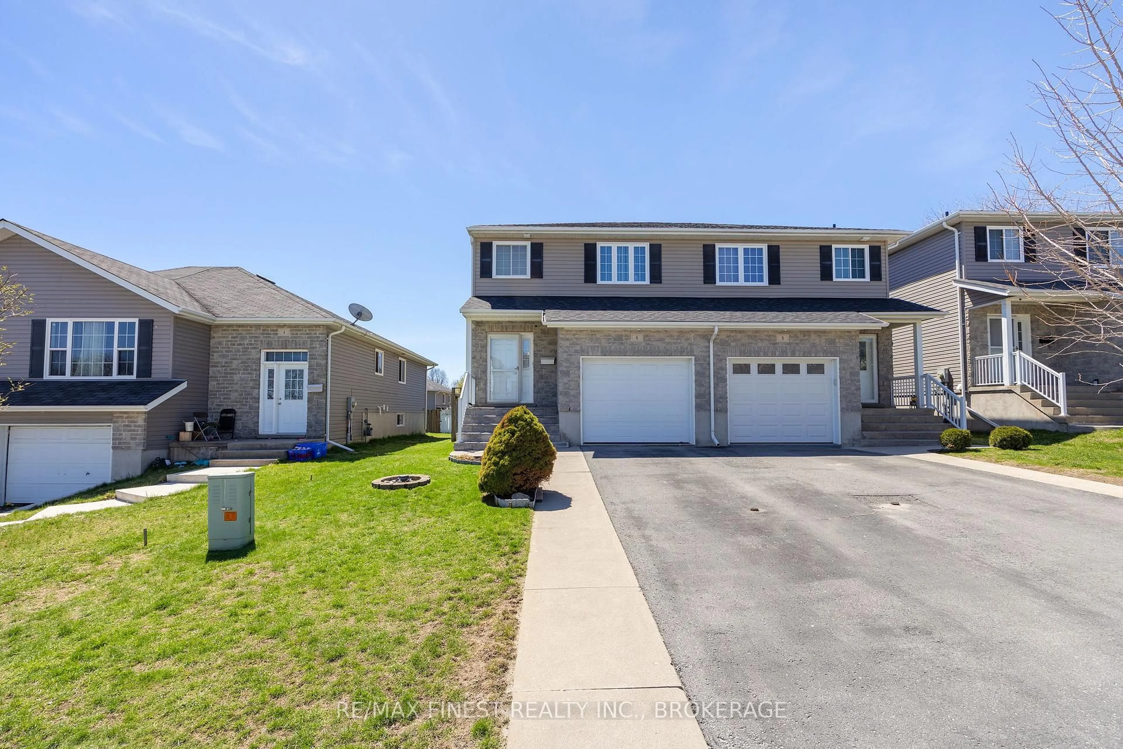 A pic from outside/outdoor area/front of a property/back of a property/a pic from drone, street for 6 Karlee Crt, Kingston Ontario K7K 0C5