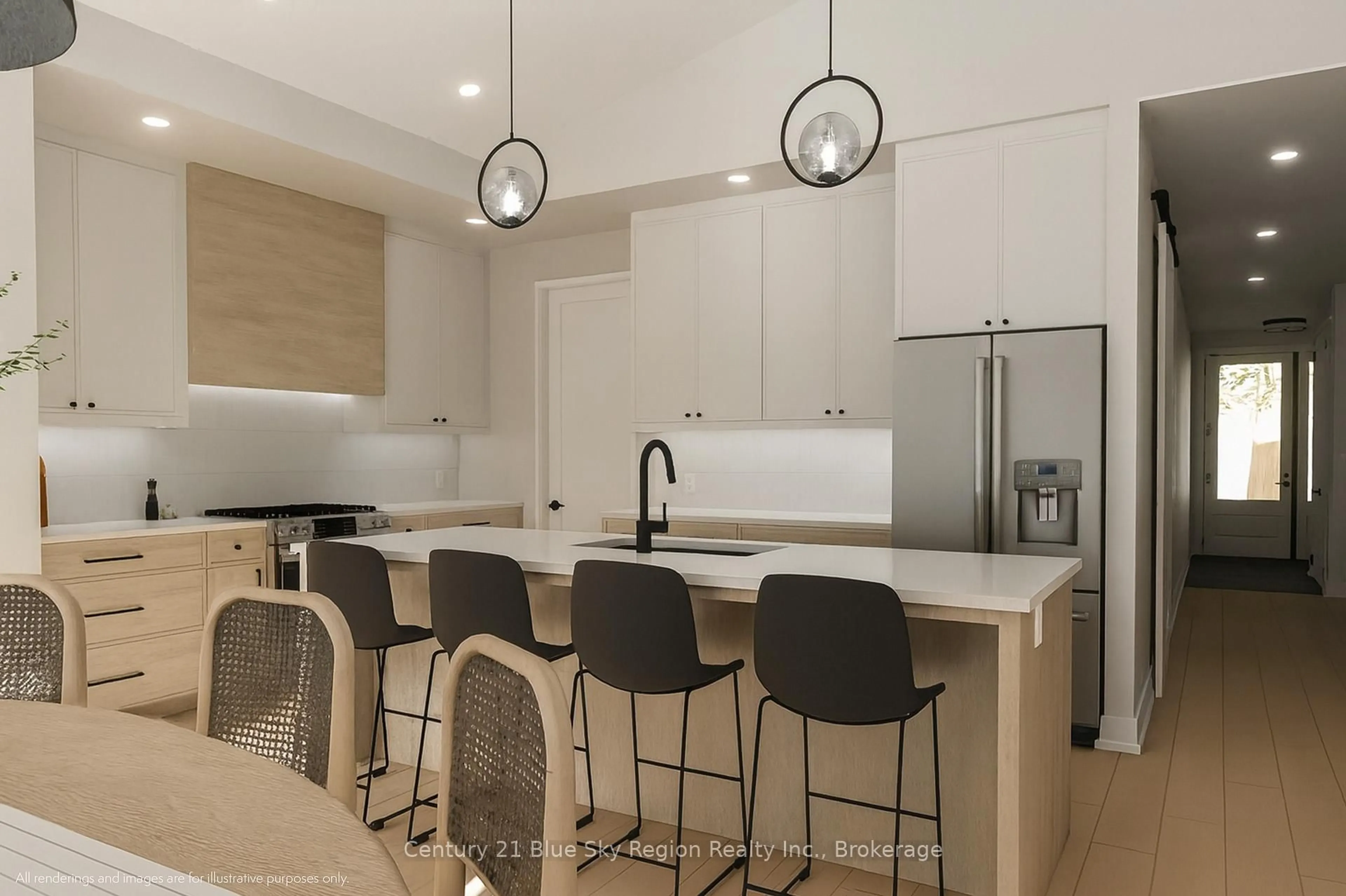 Open concept kitchen, unknown for 38 Kenreta Dr, North Bay Ontario P1C 0A5
