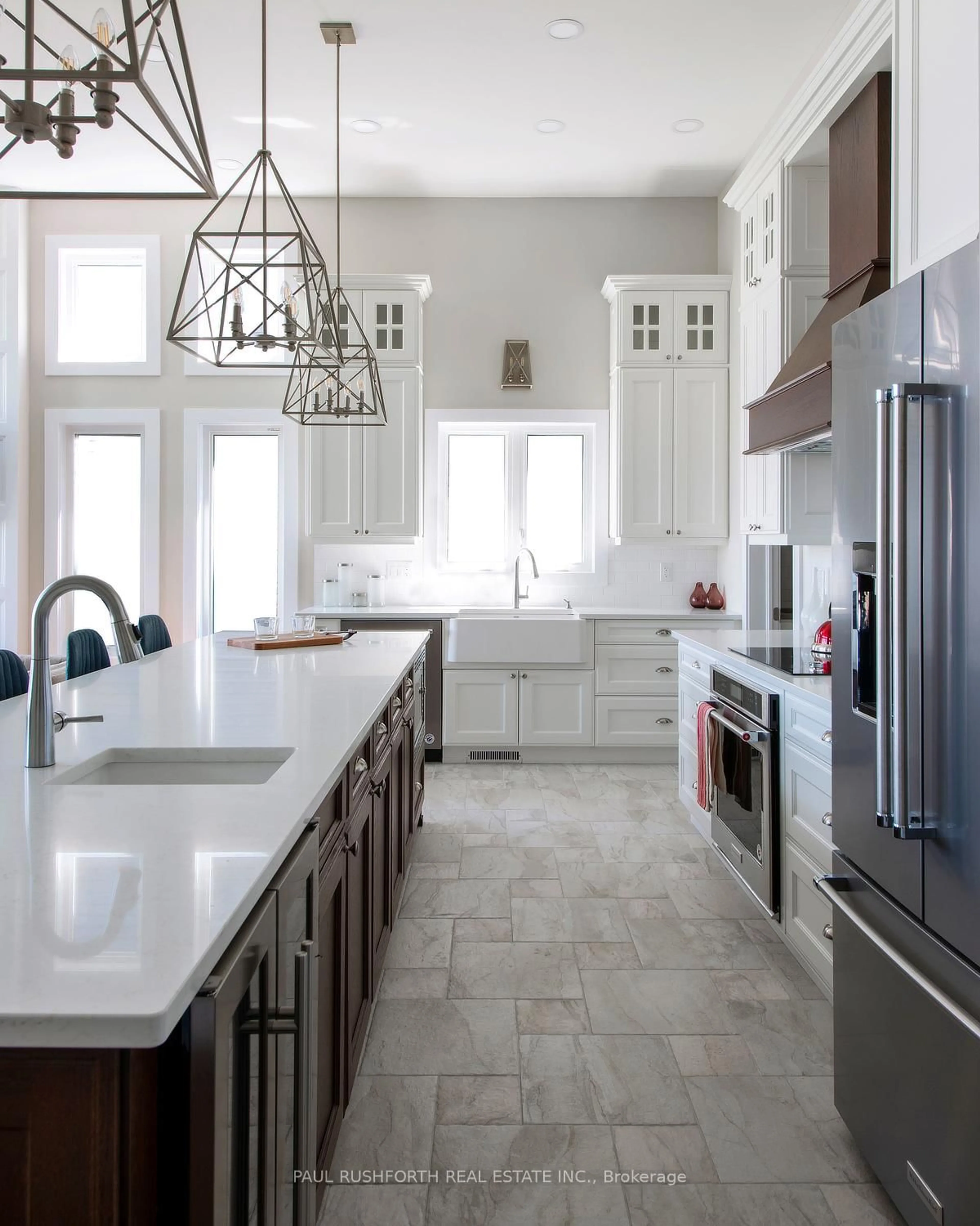 Contemporary kitchen, ceramic/tile floor for 6550 Waterdown St, Greely Ontario K4P 0C1