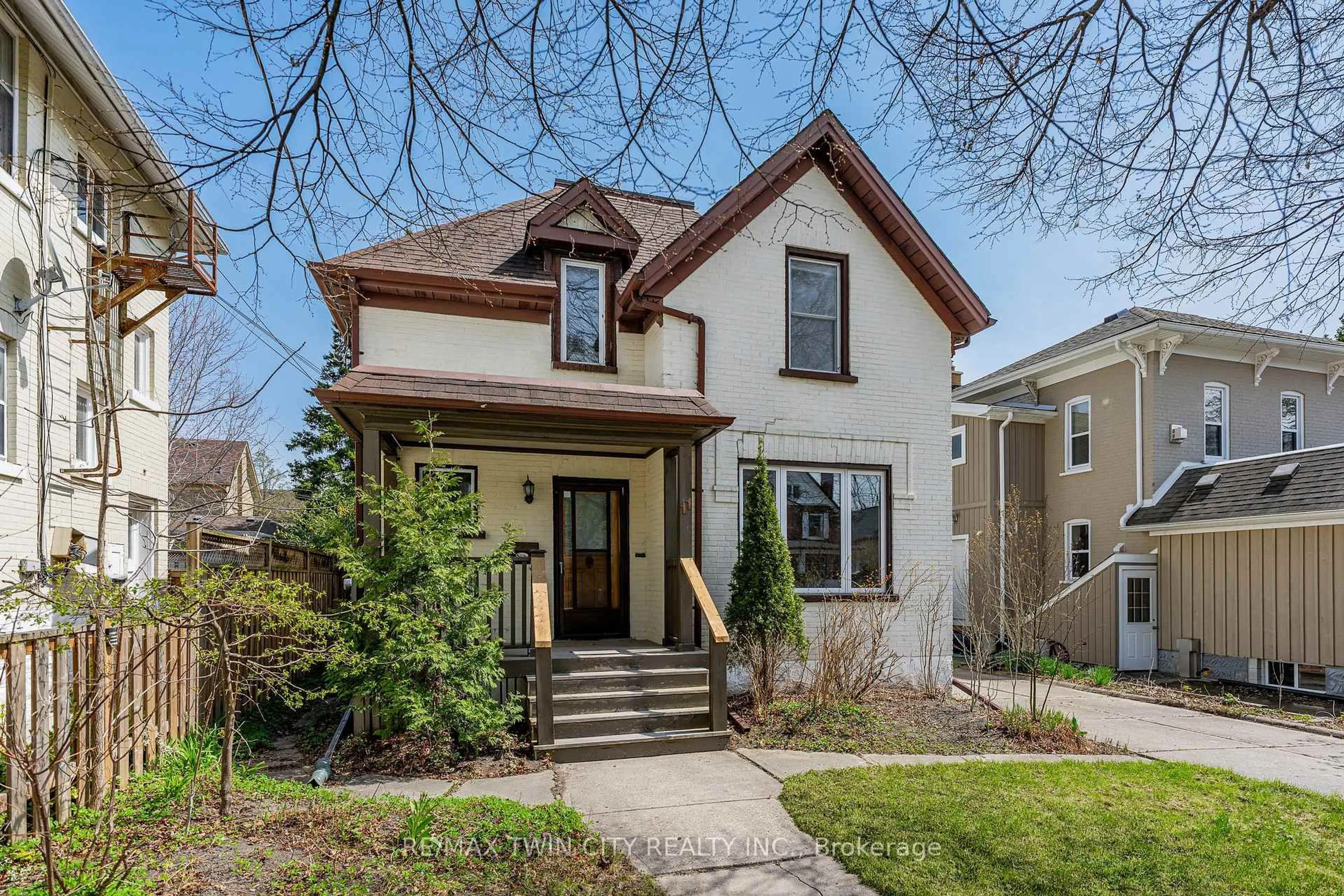 Home with brick exterior material, street for 11 Heins Ave, Kitchener Ontario N2G 1Z7