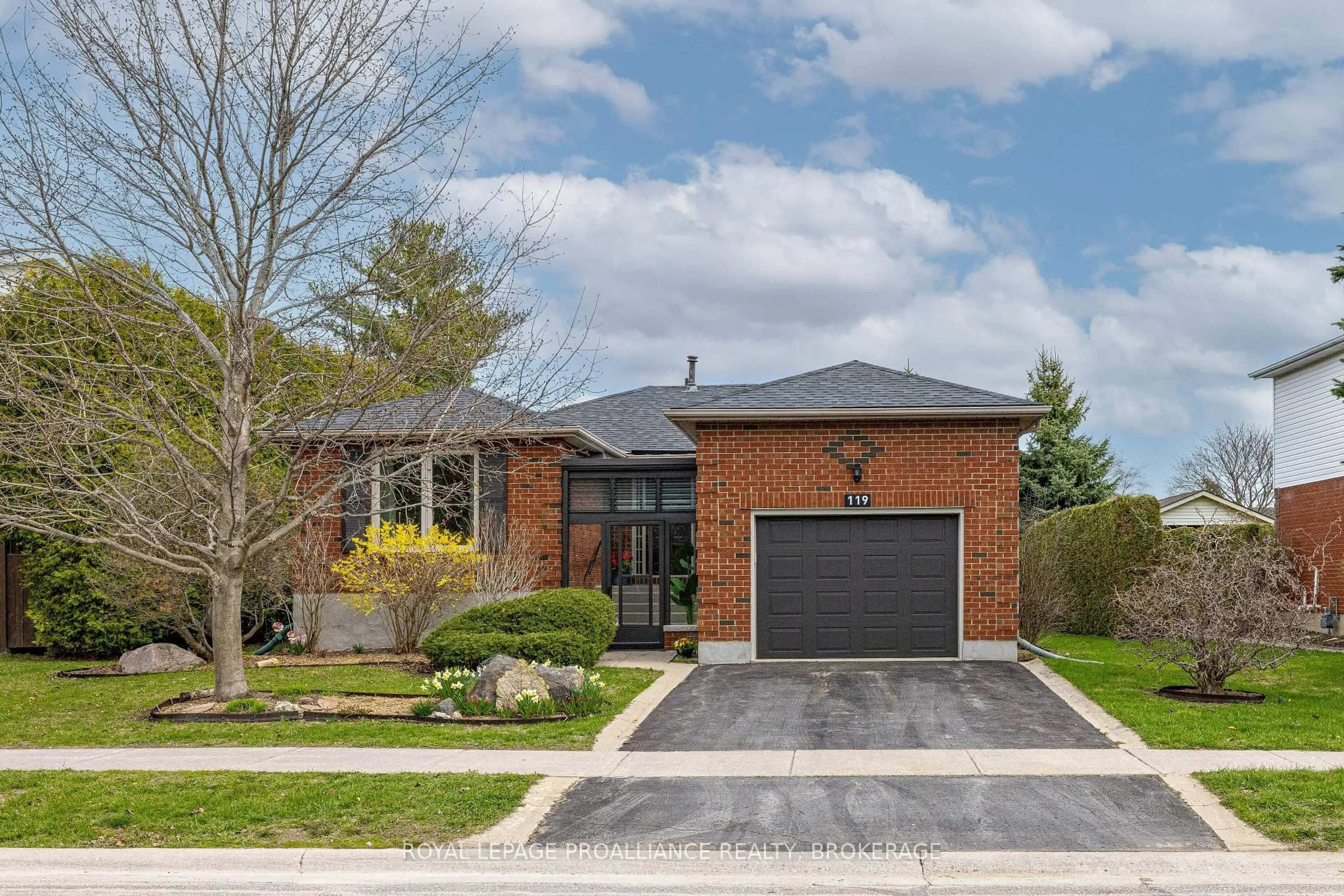 Home with brick exterior material, street for 119 Greenlees Dr, Kingston Ontario K7K 6R5