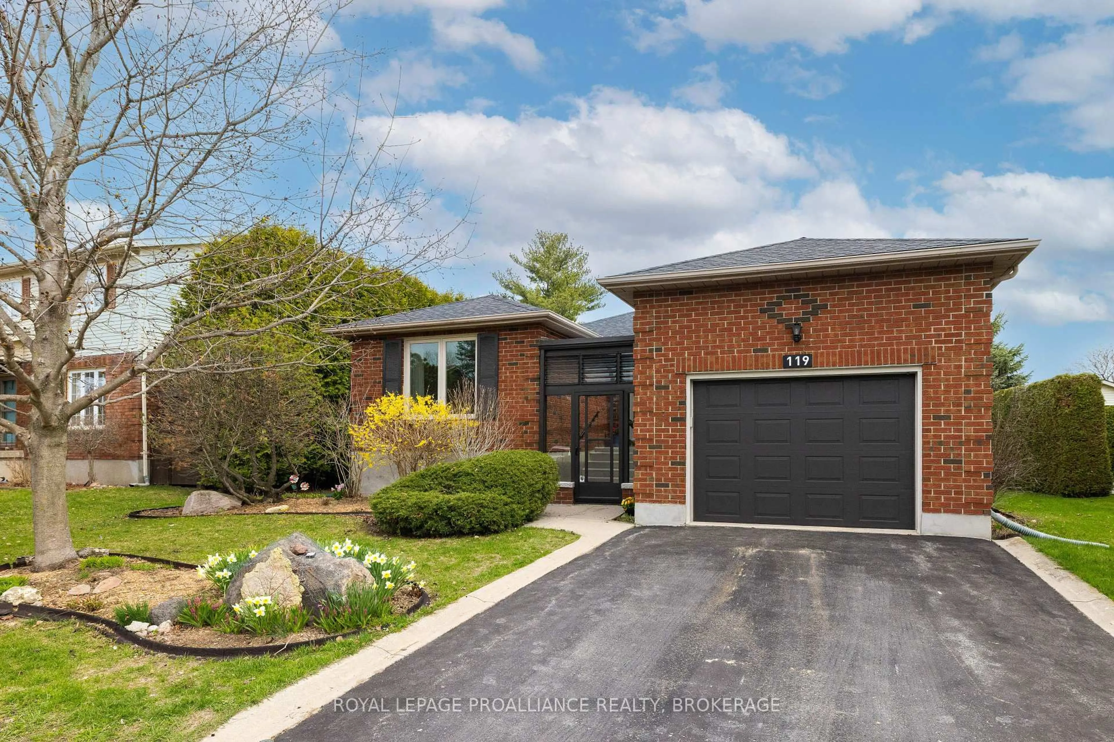 Home with brick exterior material, street for 119 Greenlees Dr, Kingston Ontario K7K 6R5