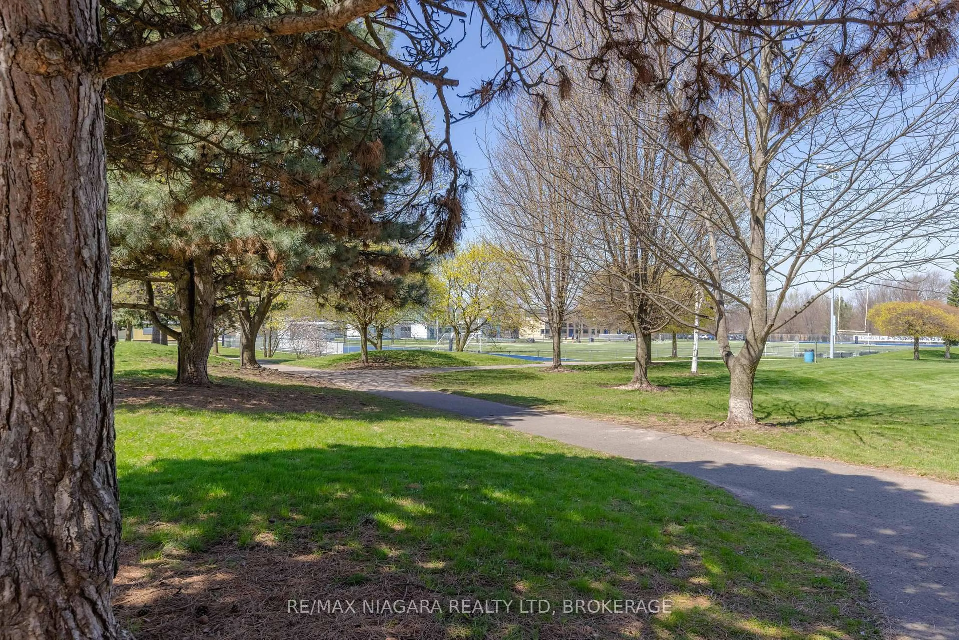 A pic from outside/outdoor area/front of a property/back of a property/a pic from drone, forest/trees view for 6767 Thorold Stone Rd #88, Niagara Falls Ontario L2J 3W9