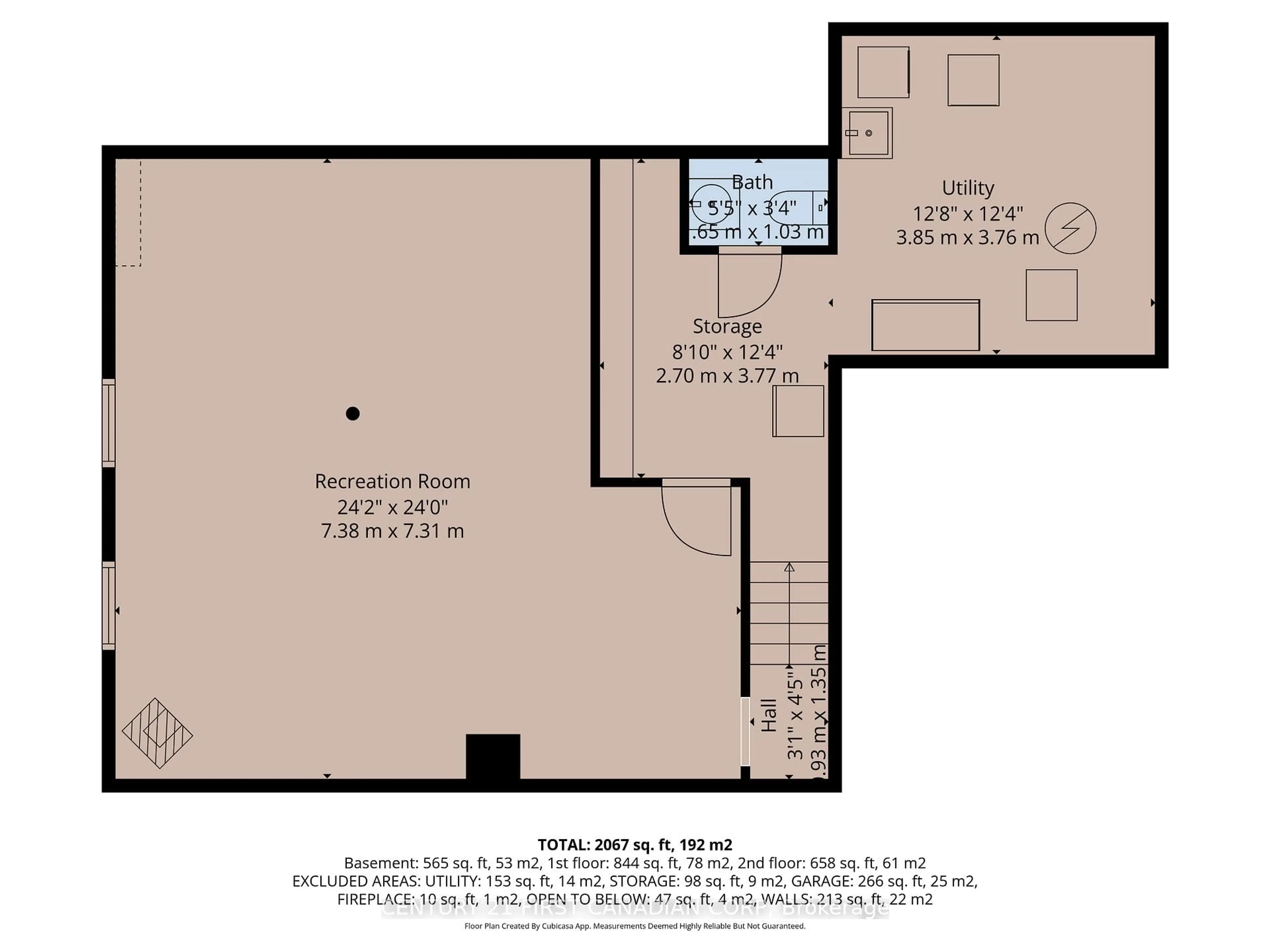 Floor plan for 19 Bartlett Cres, London South Ontario N6K 1W3