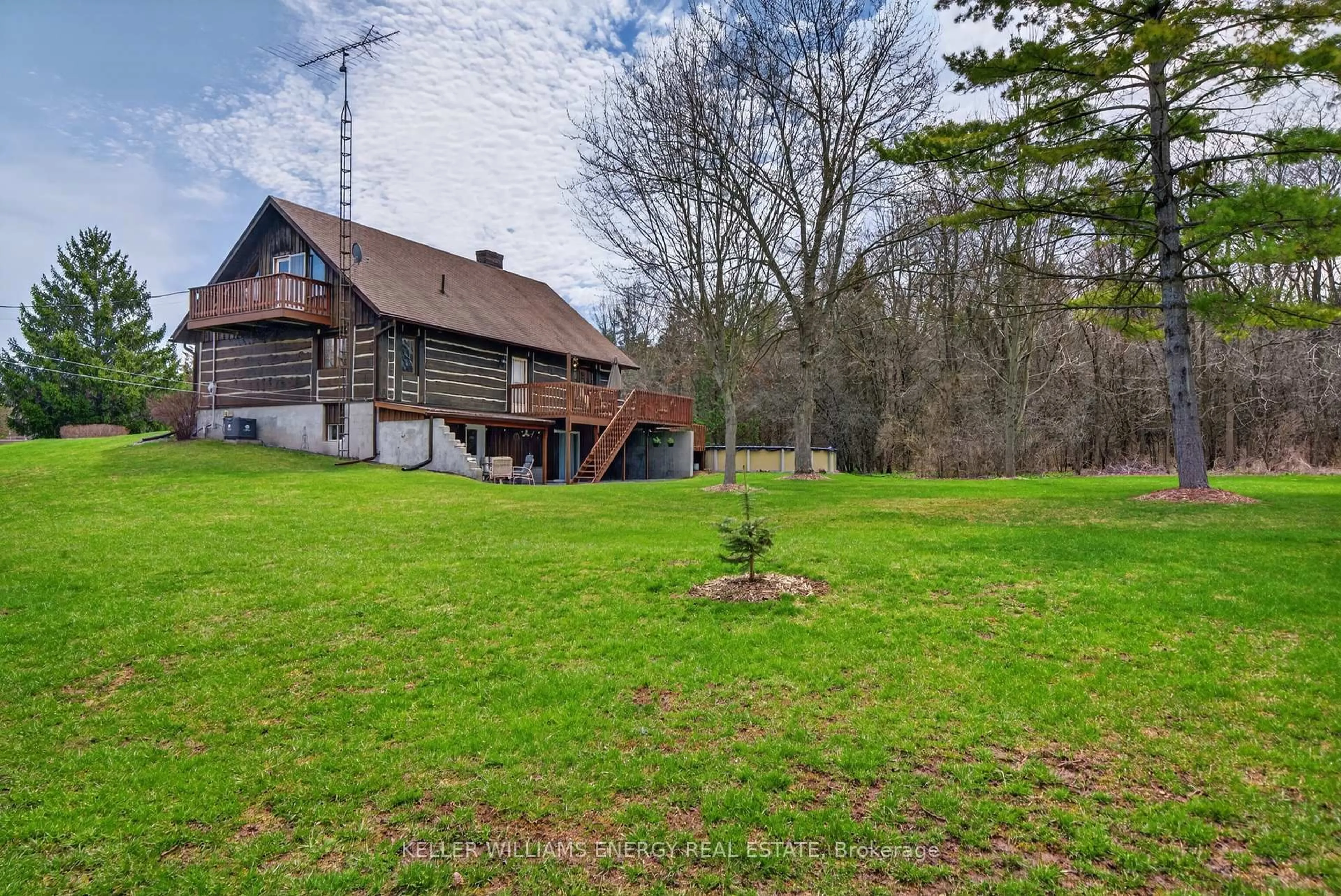 A pic from outside/outdoor area/front of a property/back of a property/a pic from drone, unknown for 20091 Loyalist Pkwy, Prince Edward County Ontario K0K 1T0