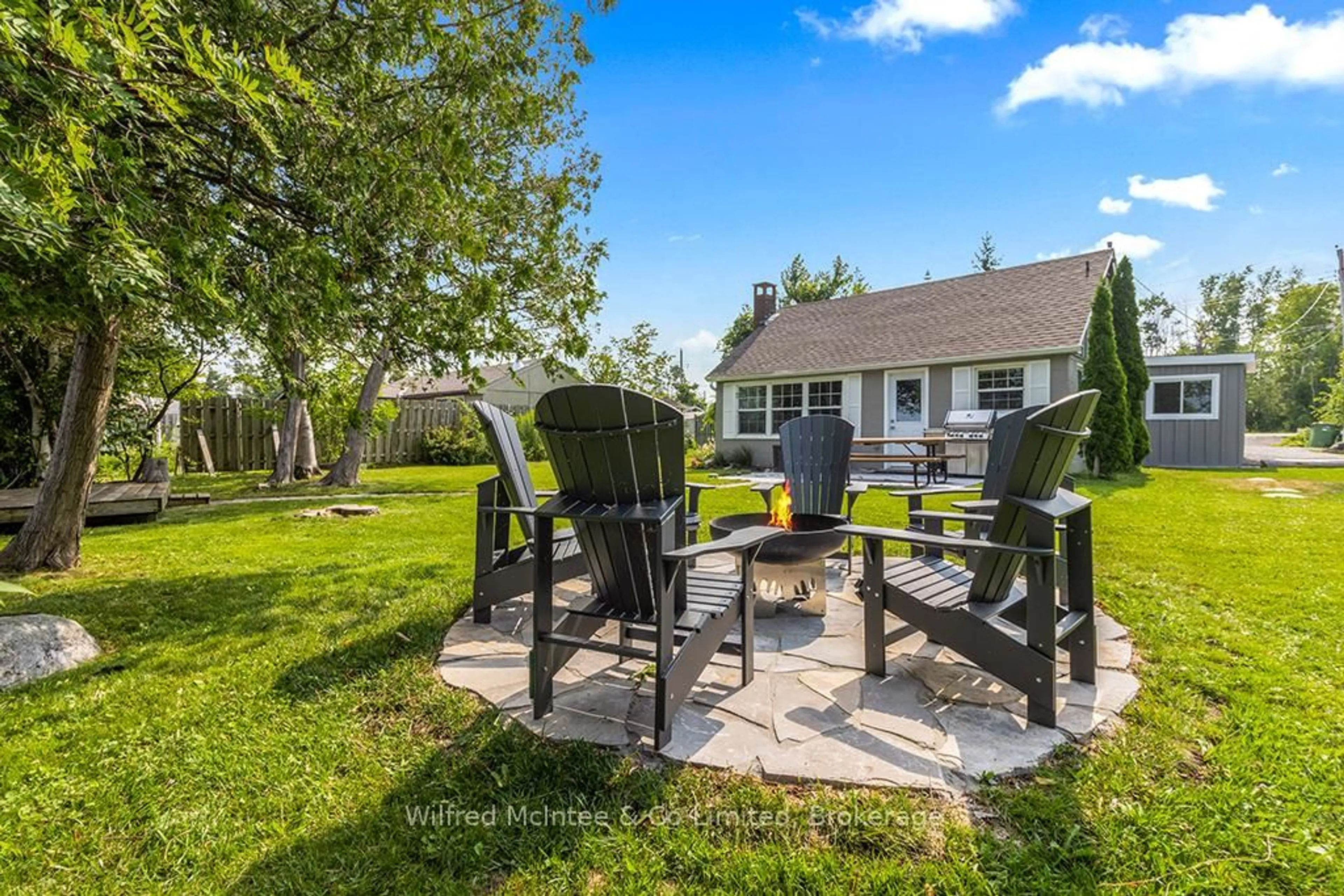 Patio, water/lake/river/ocean view for 489 Bruce Road 13, Native Leased Lands Ontario N0H 2L0