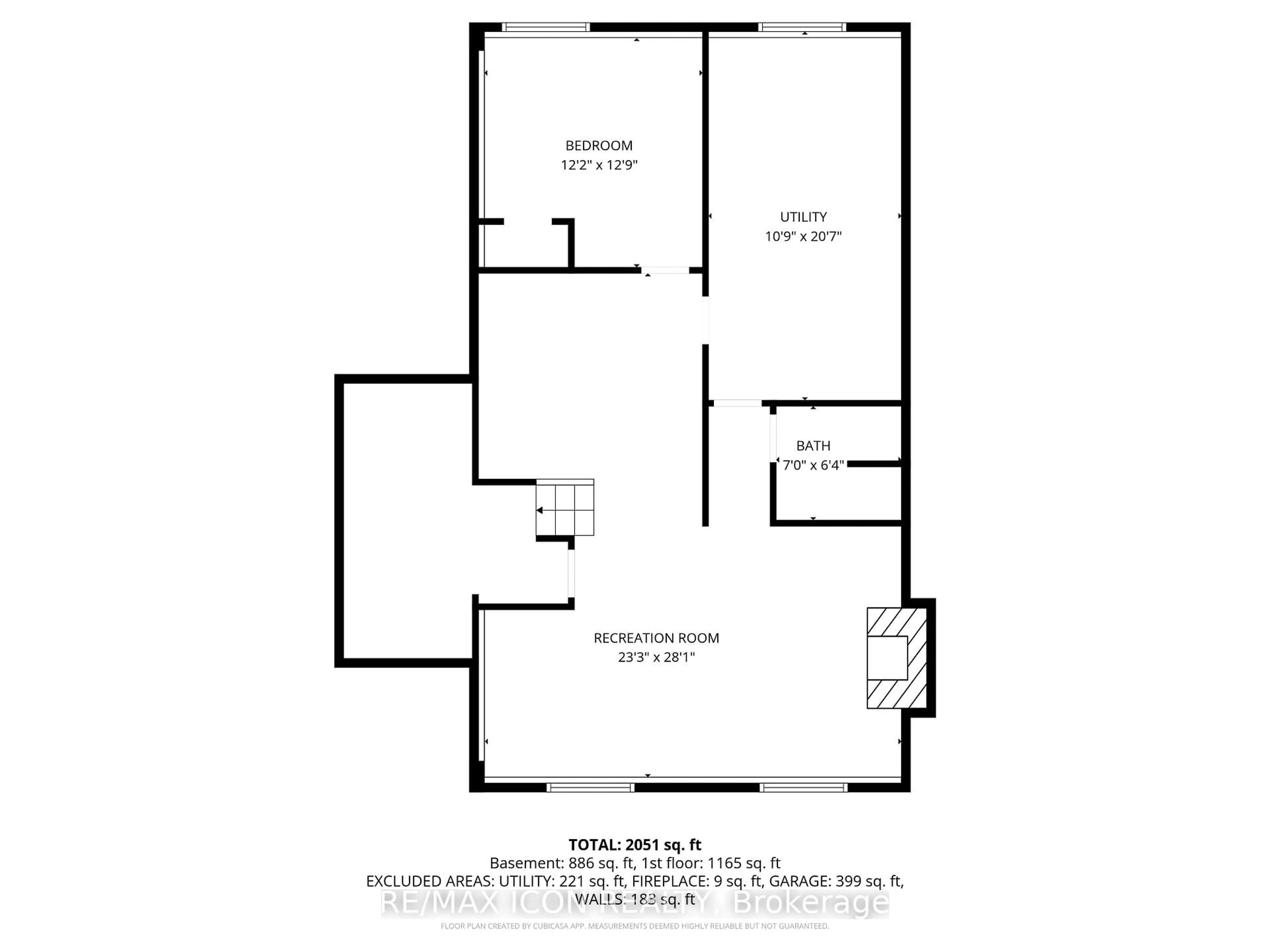 Floor plan for 61 Carleton Crt, Thames Centre Ontario N0L 1G2