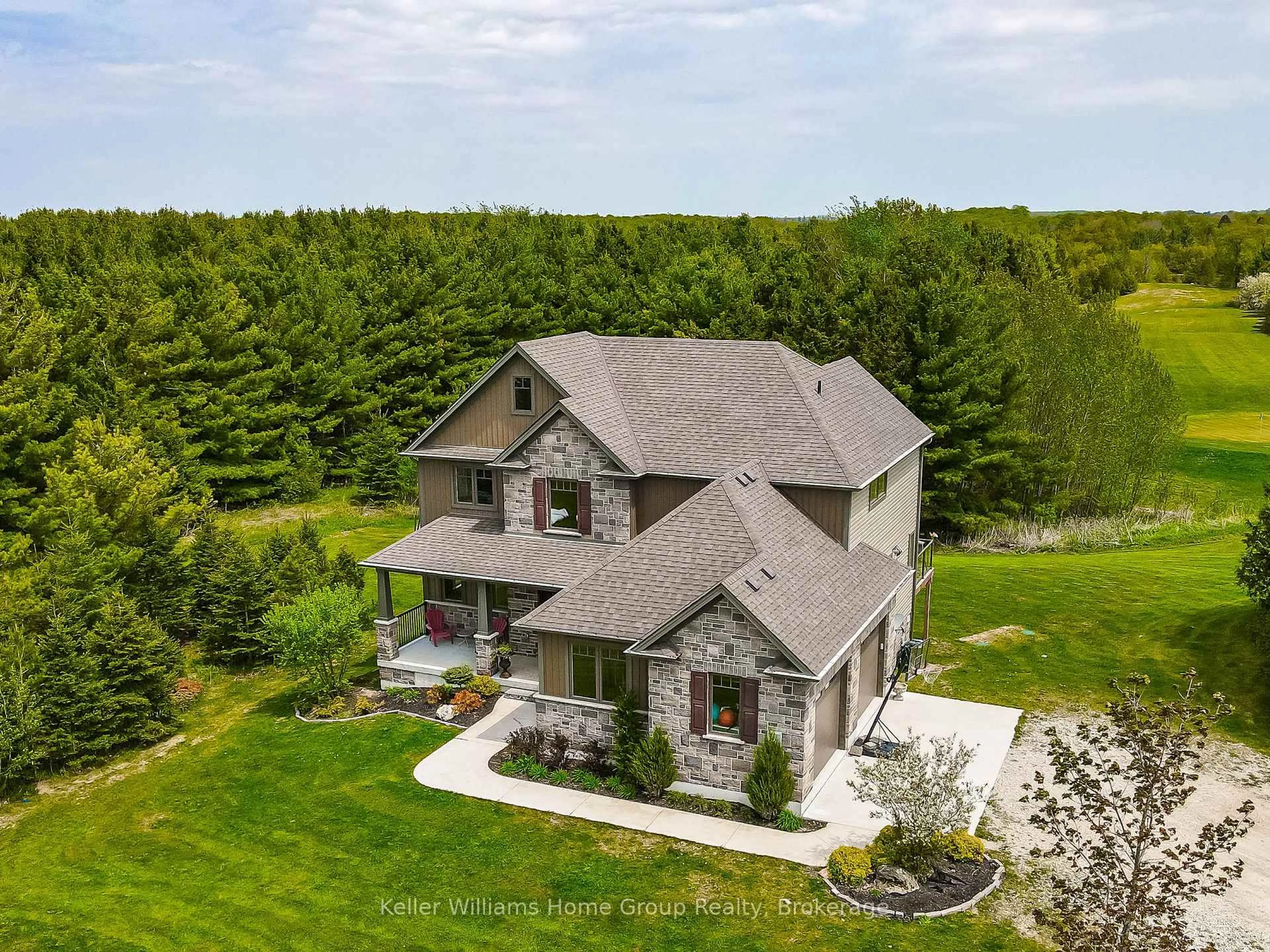 A pic from outside/outdoor area/front of a property/back of a property/a pic from drone, building for 312015 6 Highway, West Grey Ontario N0G 1C0
