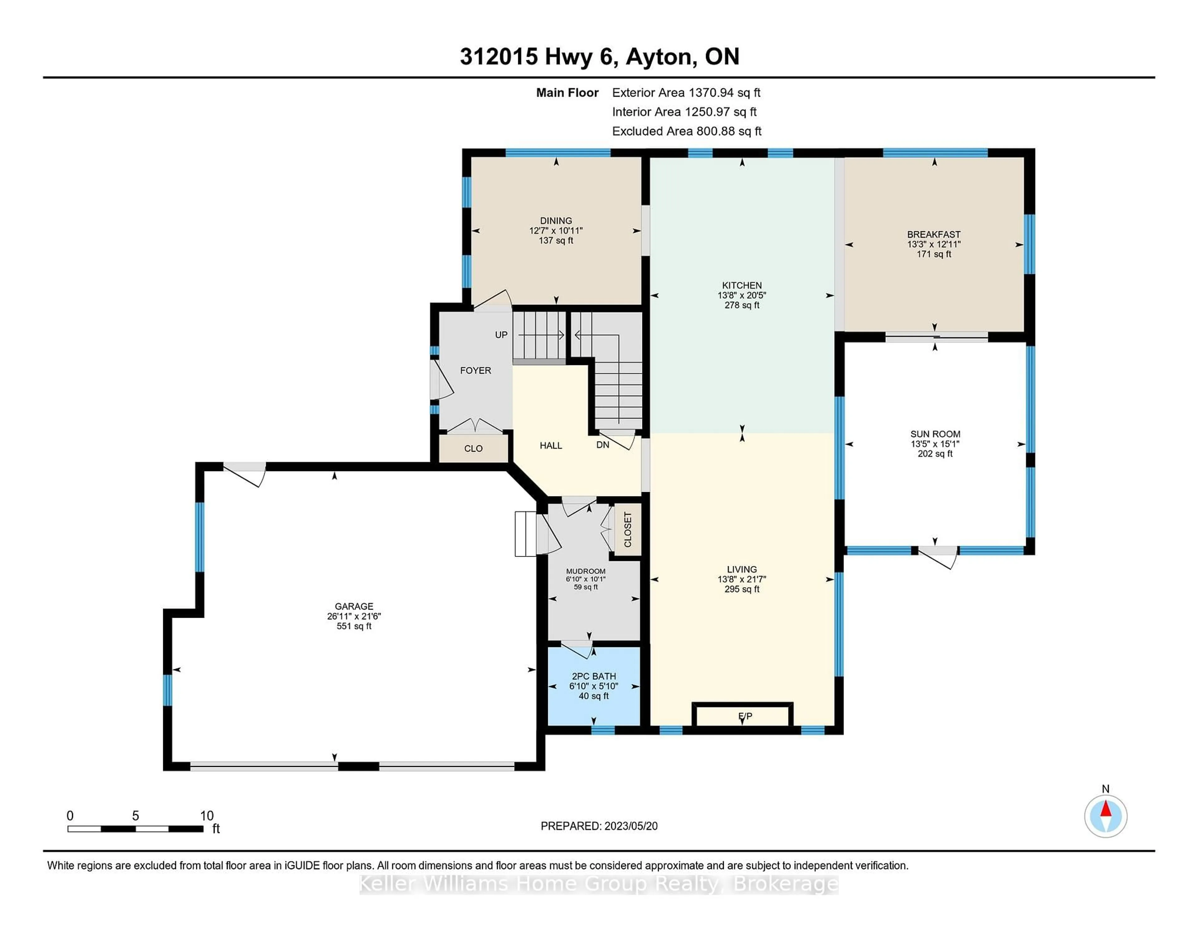 Floor plan for 312015 6 Highway, West Grey Ontario N0G 1C0