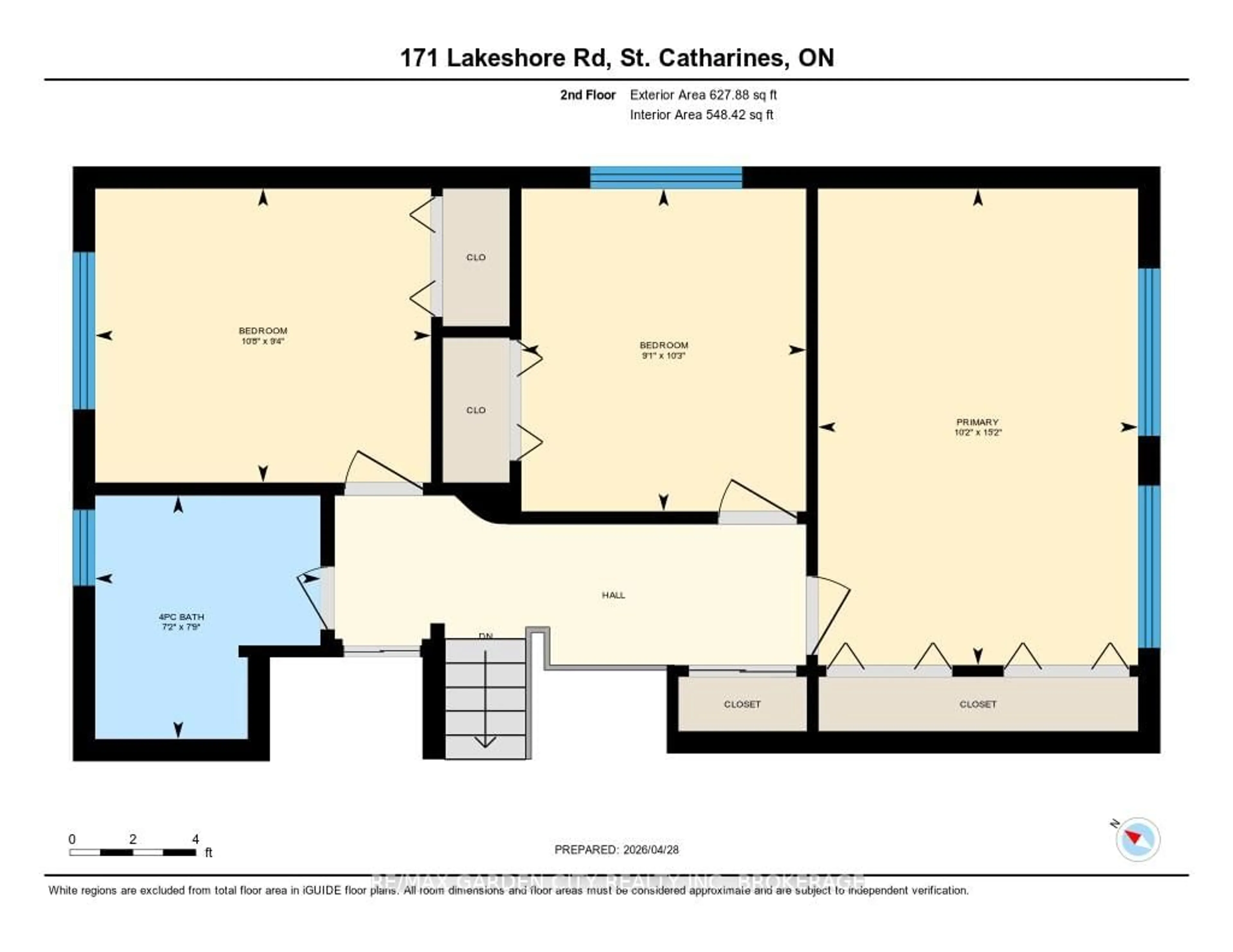 Floor plan for 171 Lakeshore Rd, St. Catharines Ontario L2N 2V2