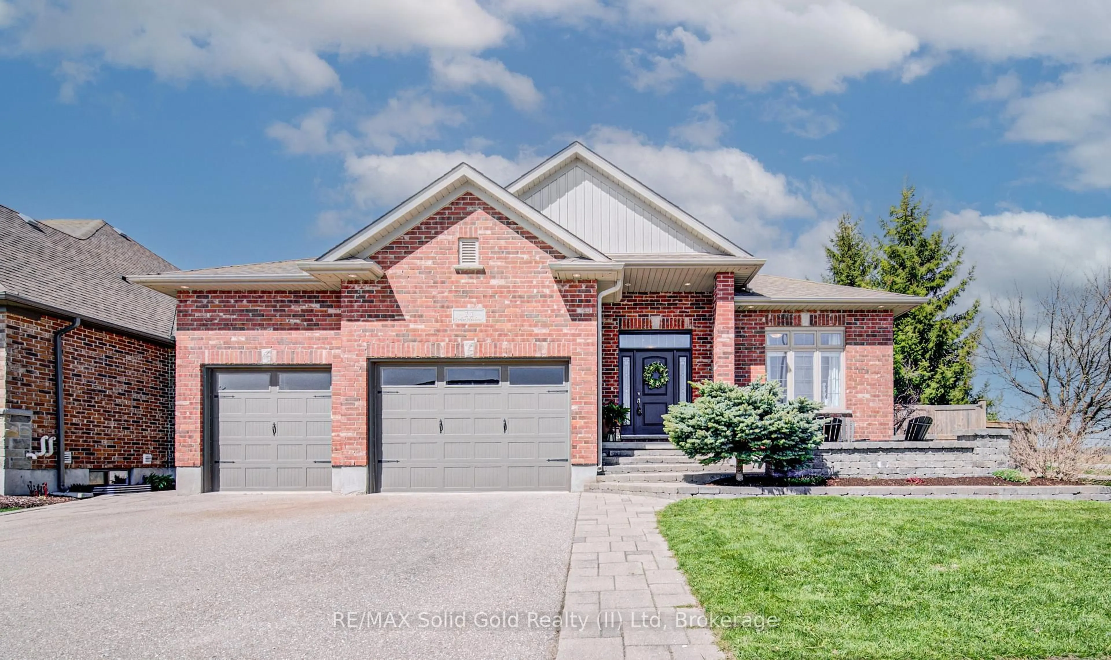Home with brick exterior material, street for 11 Gerber Meadows Dr, Wellesley Ontario N0B 2T0