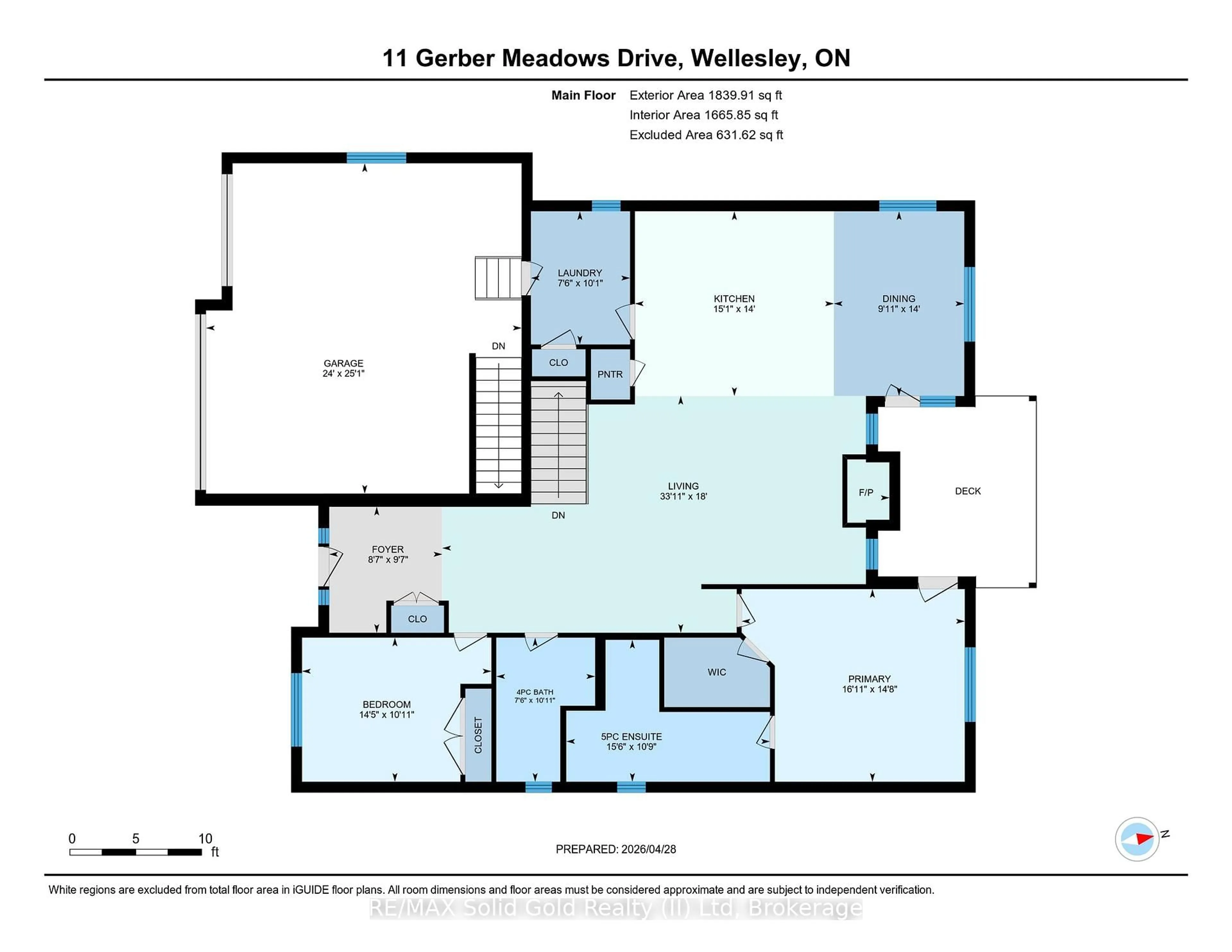 Floor plan for 11 Gerber Meadows Dr, Wellesley Ontario N0B 2T0