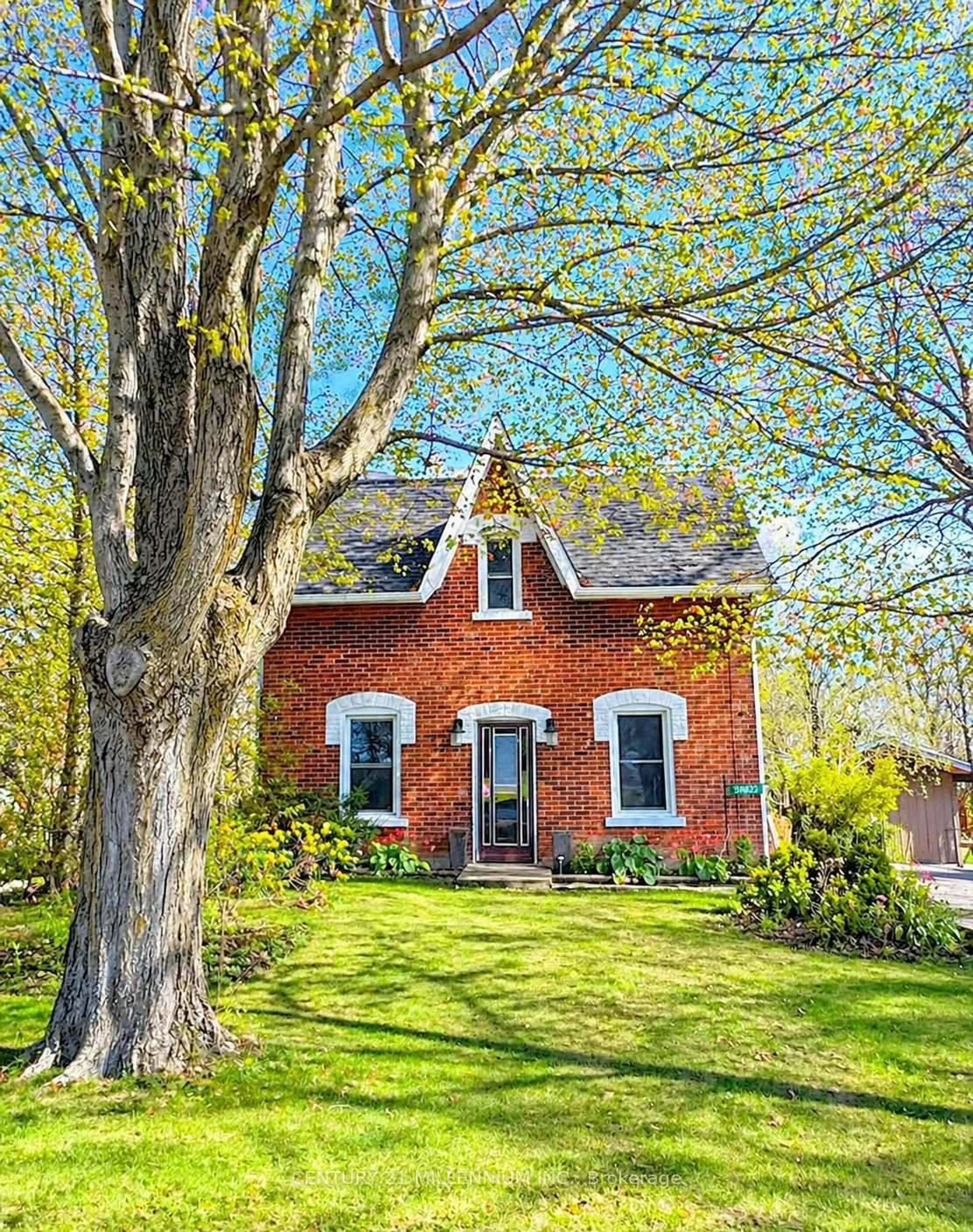 Home with brick exterior material, street for 598323 2nd Line, Mulmur Ontario L9V 0B6
