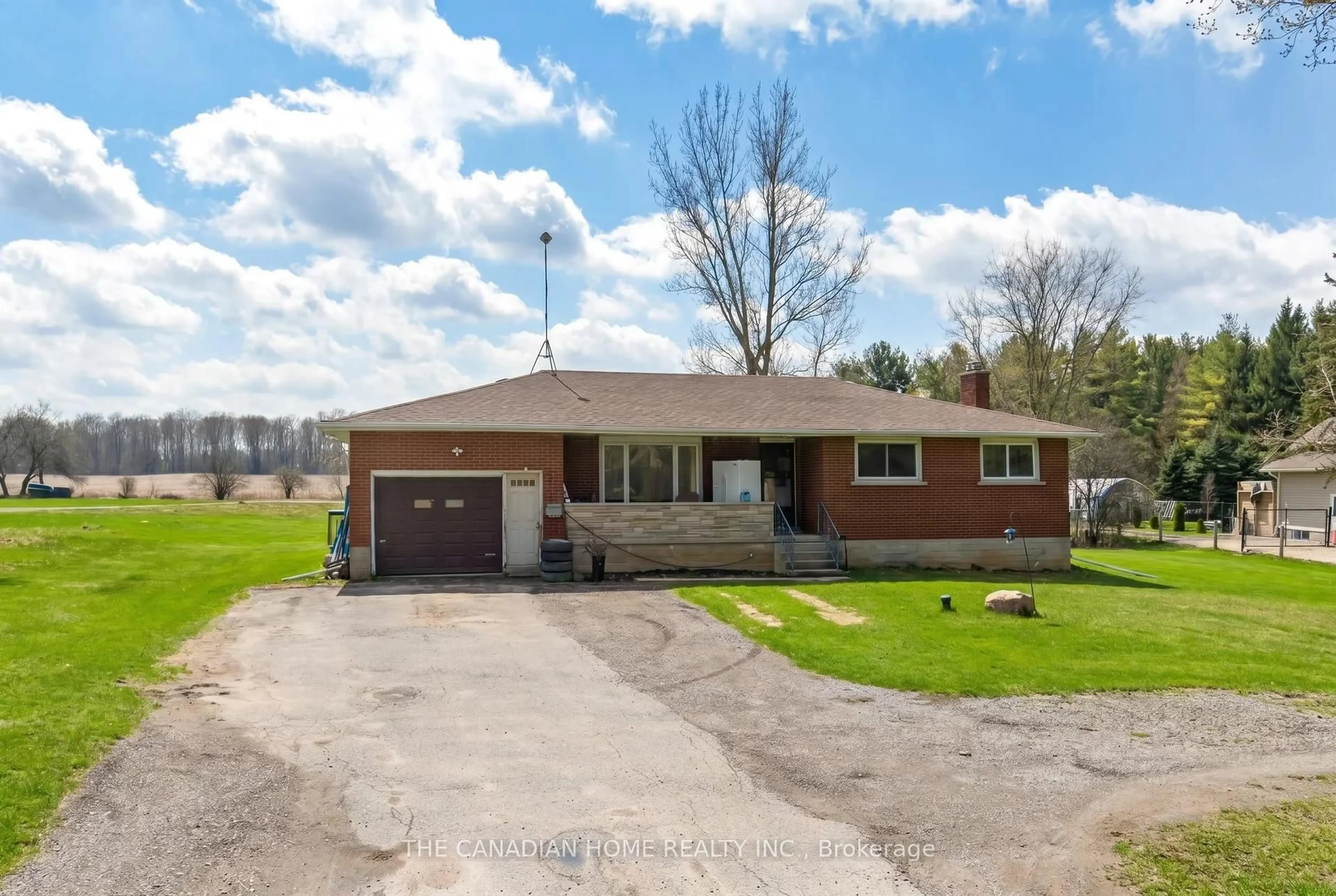 Home with brick exterior material, street for 6659 Laird Rd, Puslinch Ontario N1H 6J3