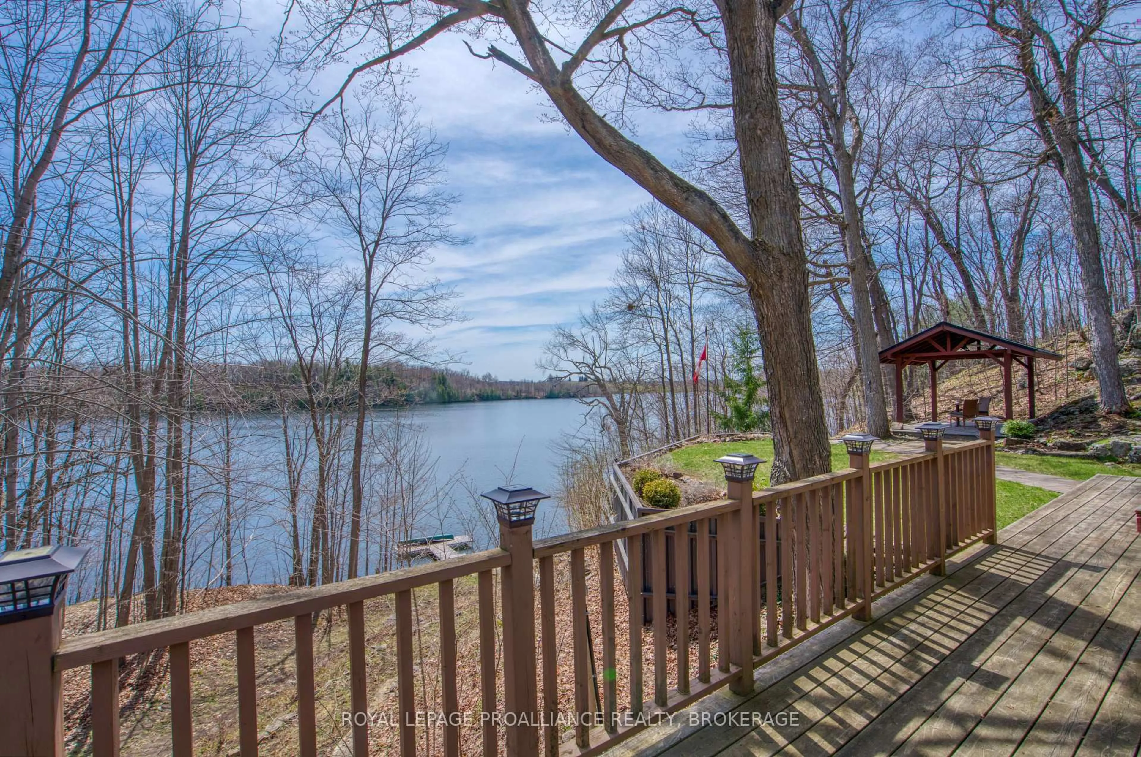 Patio, water/lake/river/ocean view for 471 Stafford Lane, Seeley's Bay Ontario K0H 2N0