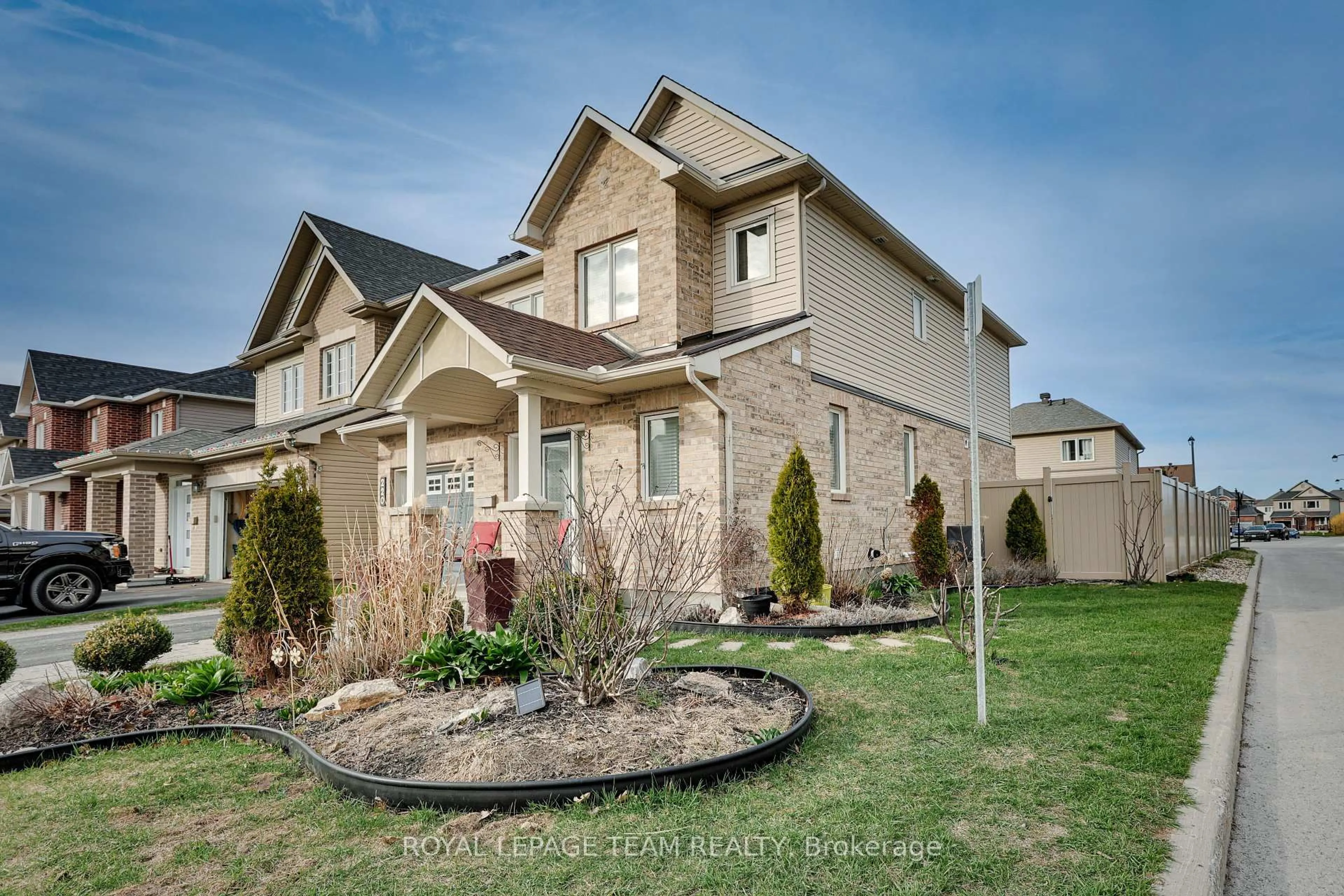 Home with brick exterior material, street for 220 Mission Trail Cres, Ottawa Ontario K2T 0H7