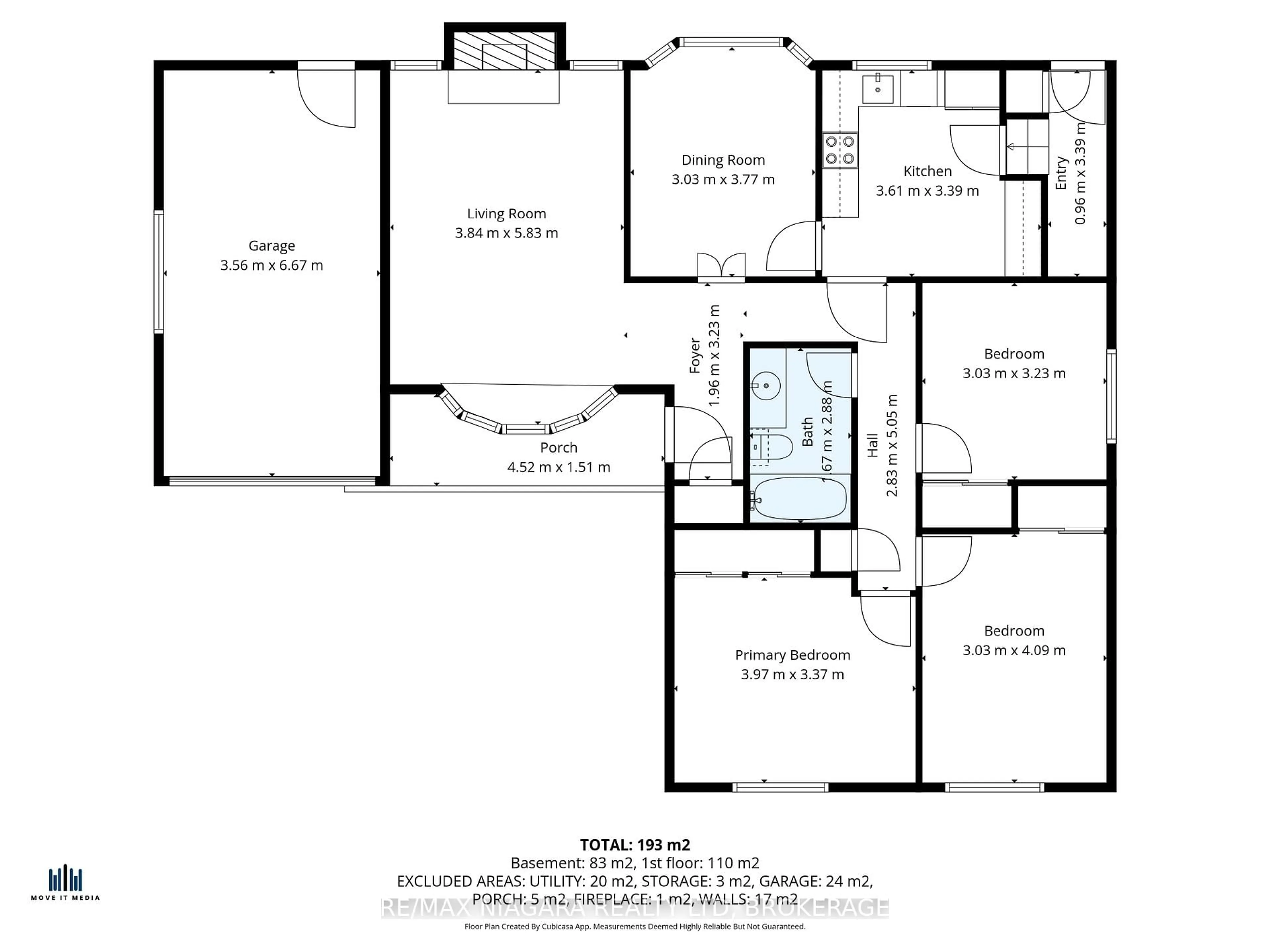 Floor plan for 10 King's Grant Rd, St. Catharines Ontario L2N 2R8