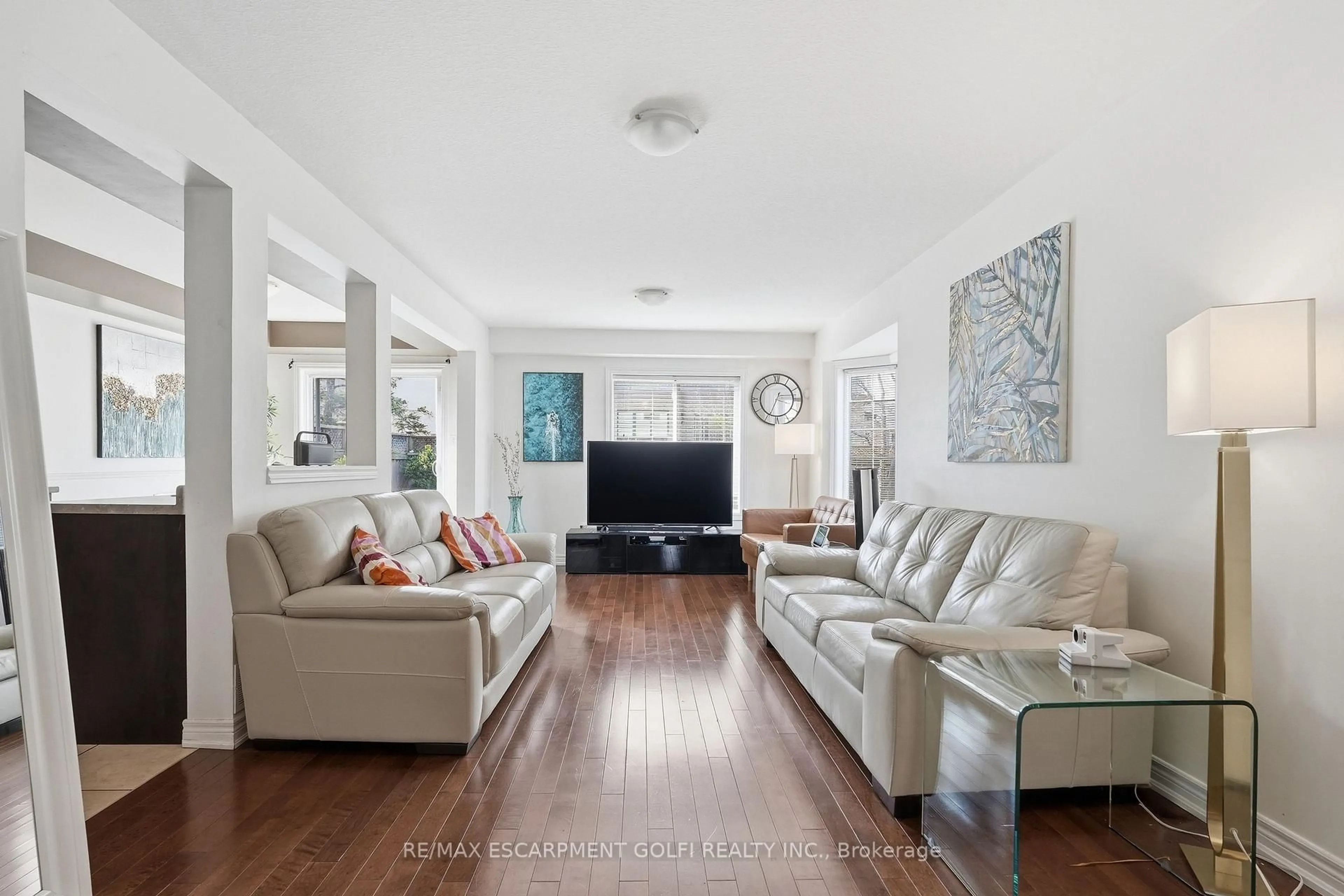 Living room with furniture, unknown for 307 Highway 8 #7, Hamilton Ontario L8G 1E5