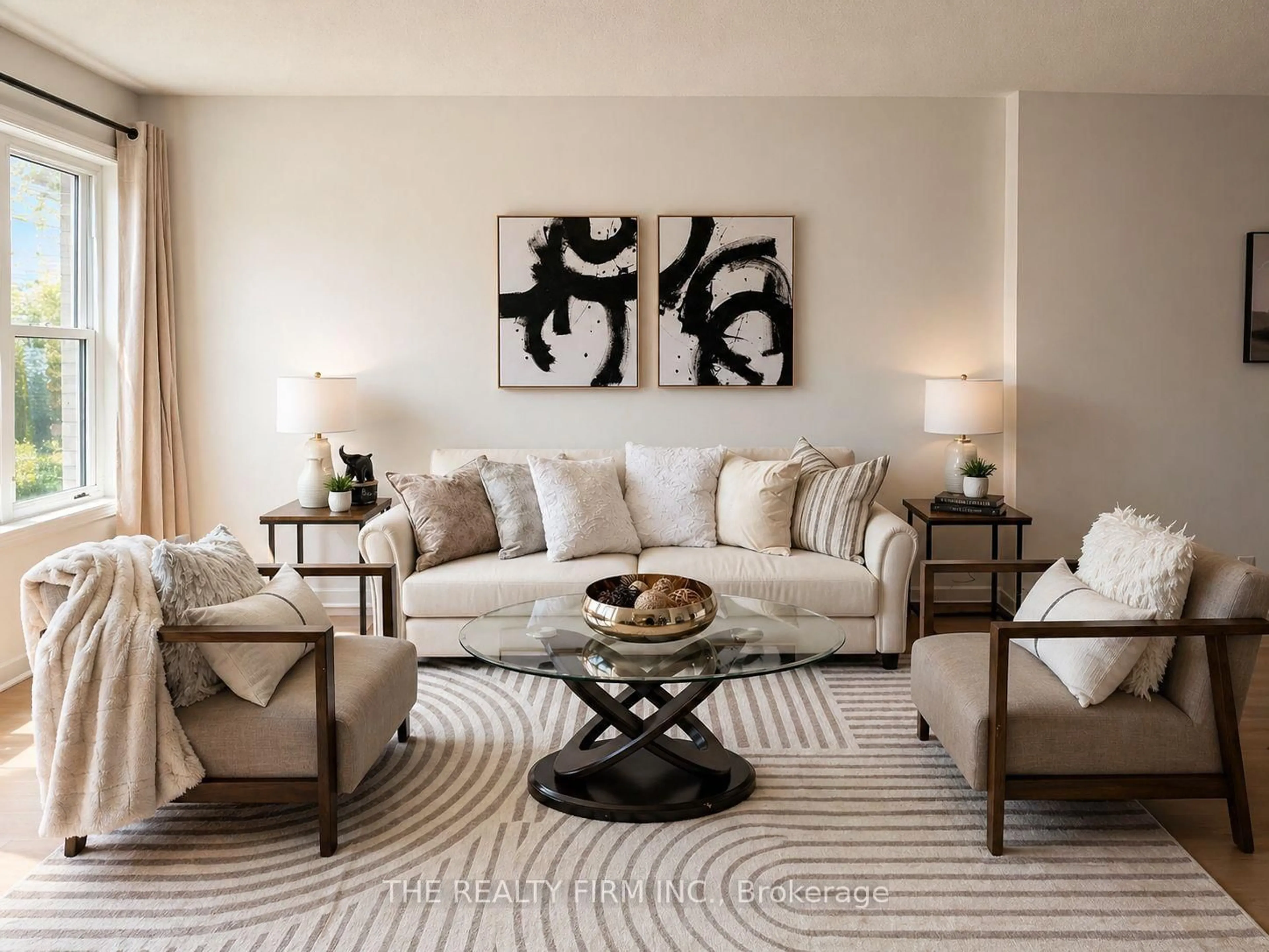 Living room with furniture, carpet floor for 700 Osgoode Dr #60, London South Ontario N6E 2H1