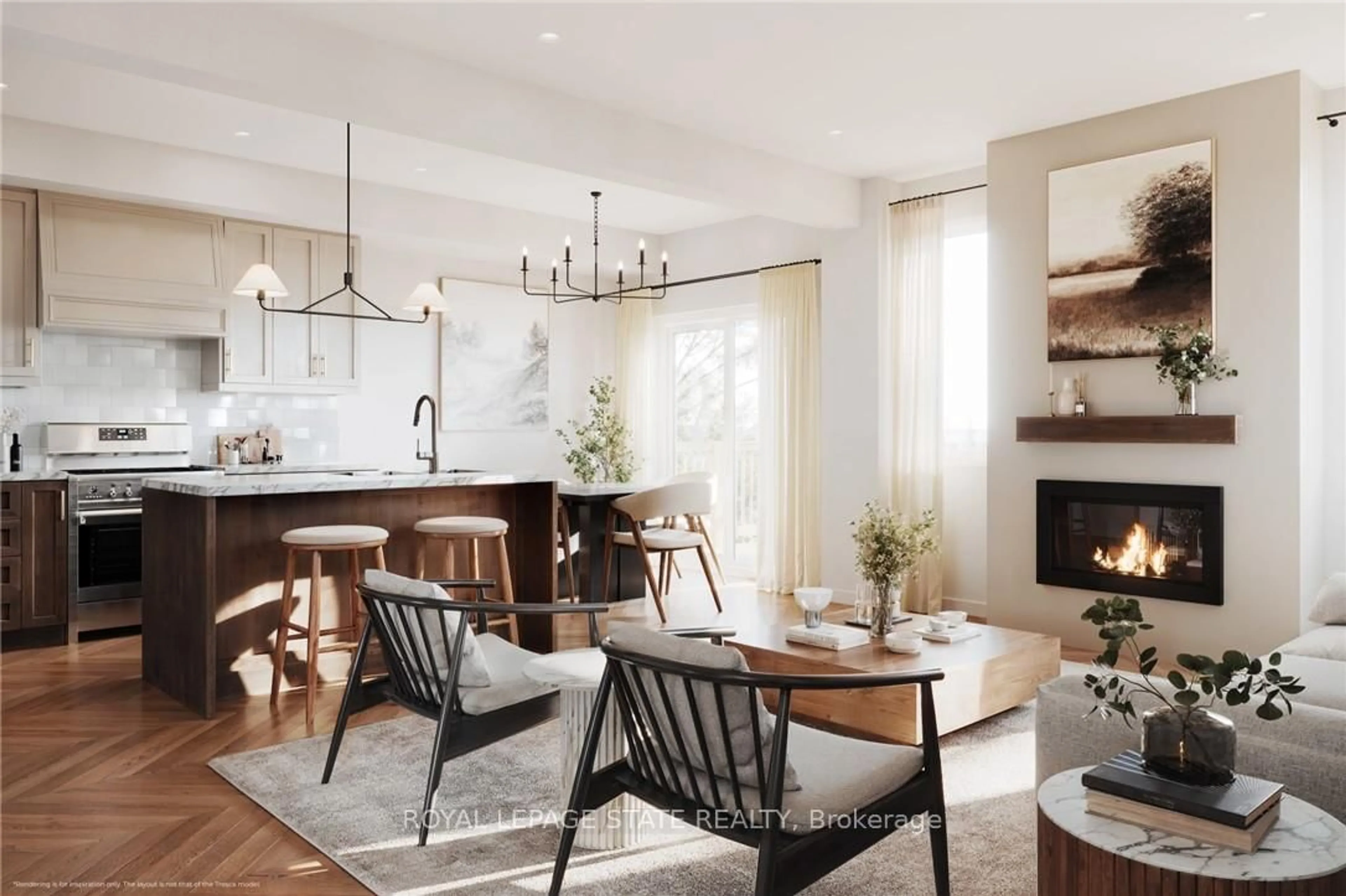 Open concept kitchen, unknown for 7 Concession Rd #LOT 21, Niagara-on-the-Lake Ontario L0S 1J0