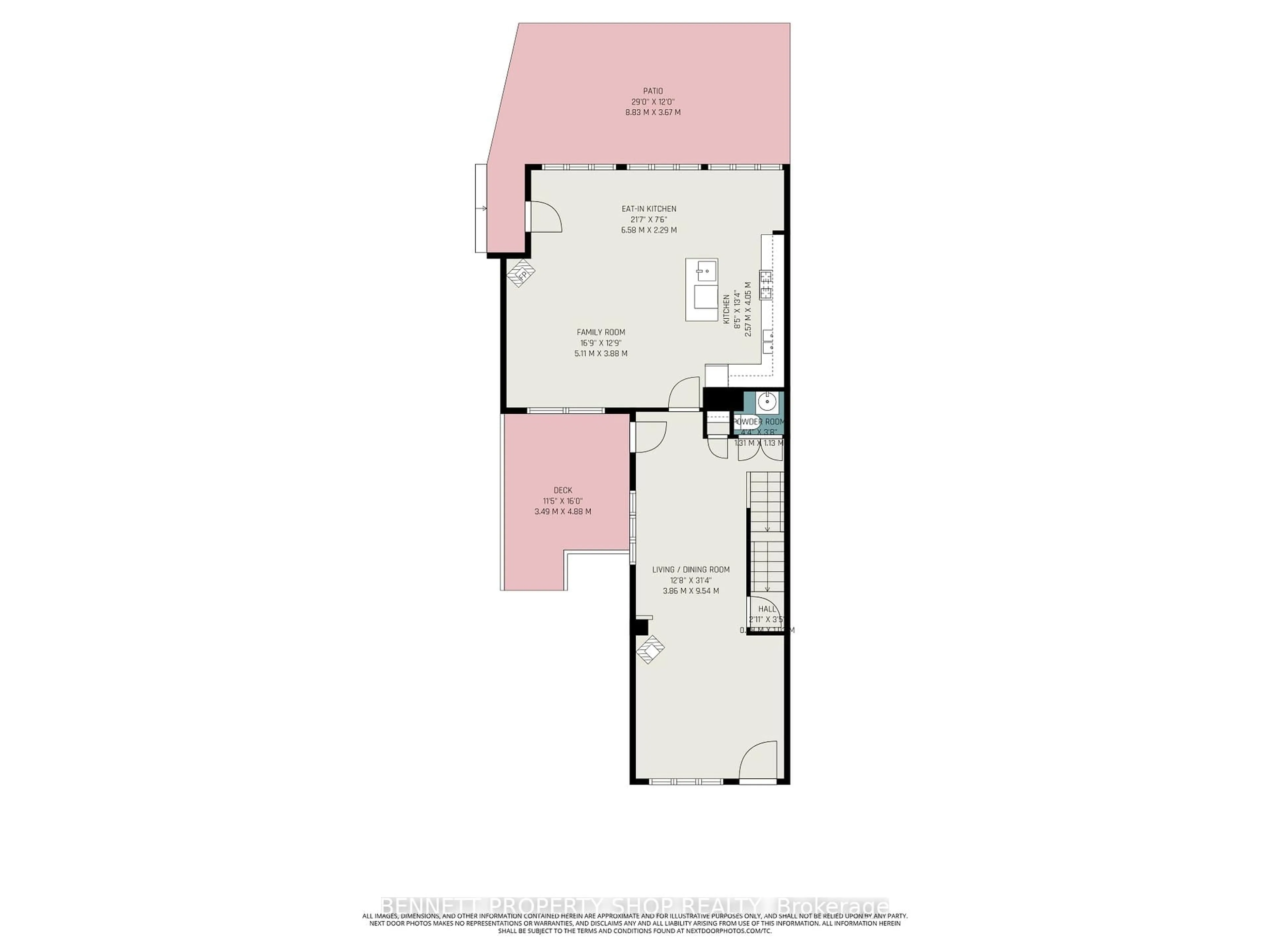 Floor plan for 140 Drummond St, Ottawa Ontario K1S 1K2