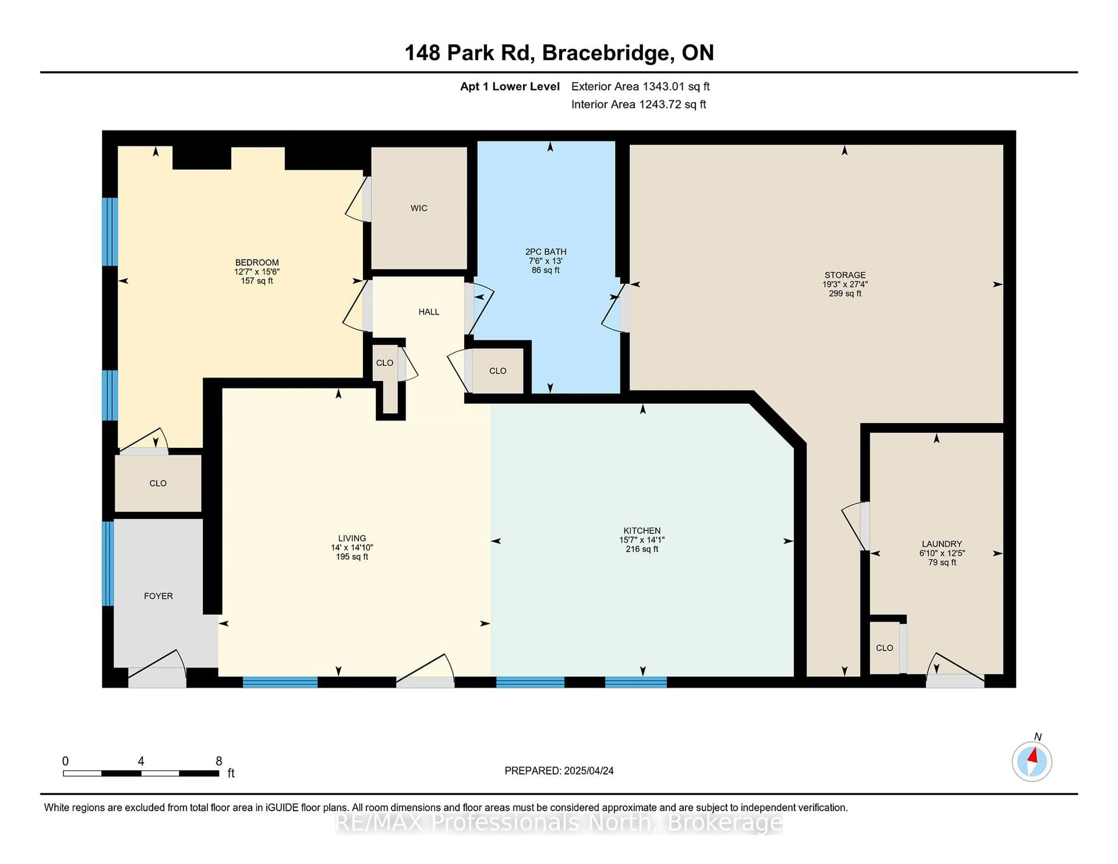 Floor plan for 148 Park Rd, Bracebridge Ontario P1L 1H9