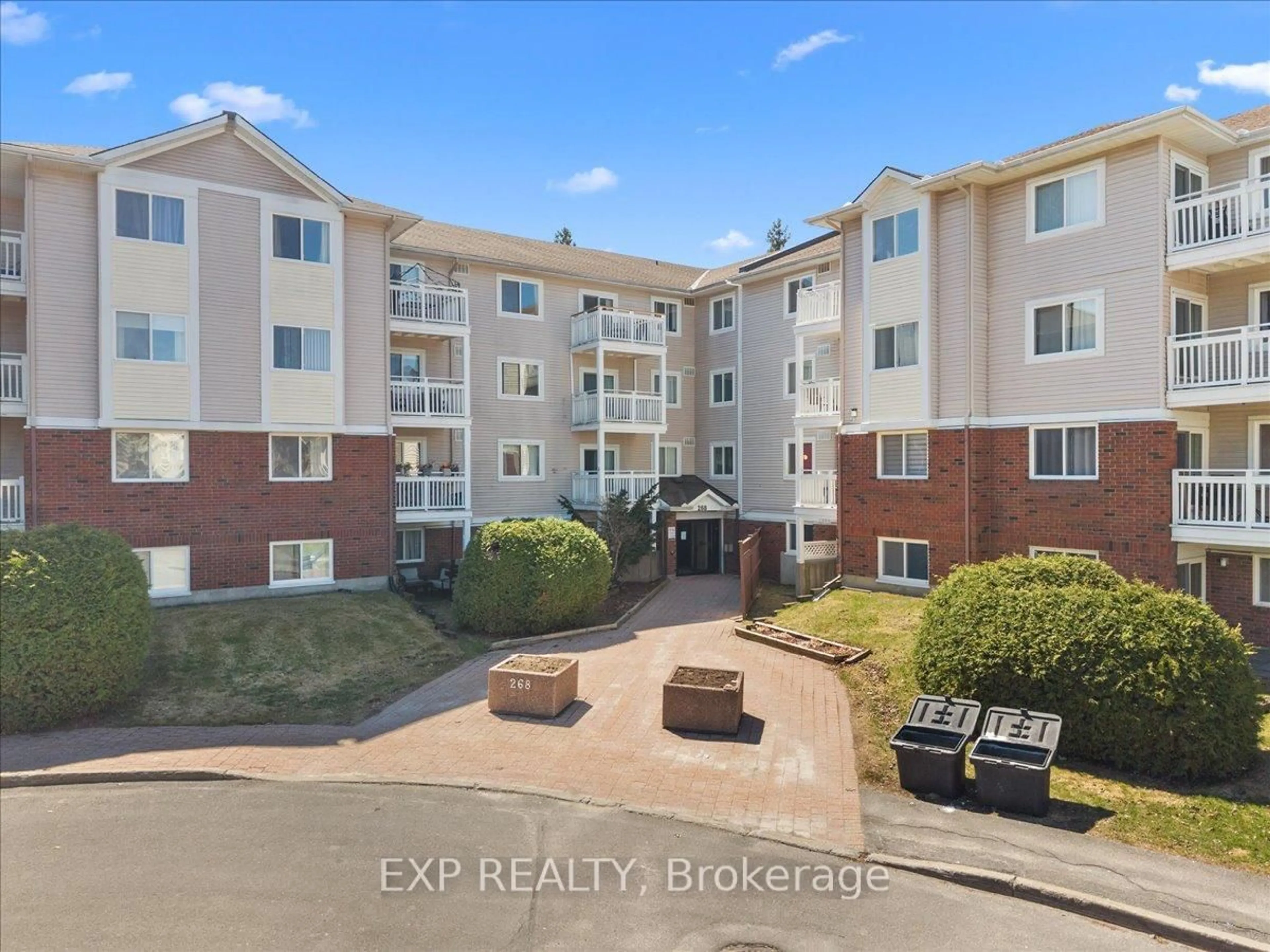 A pic from outside/outdoor area/front of a property/back of a property/a pic from drone, water/lake/river/ocean view for 268 Lorry Greenberg Dr #15, Ottawa Ontario K1T 3K1