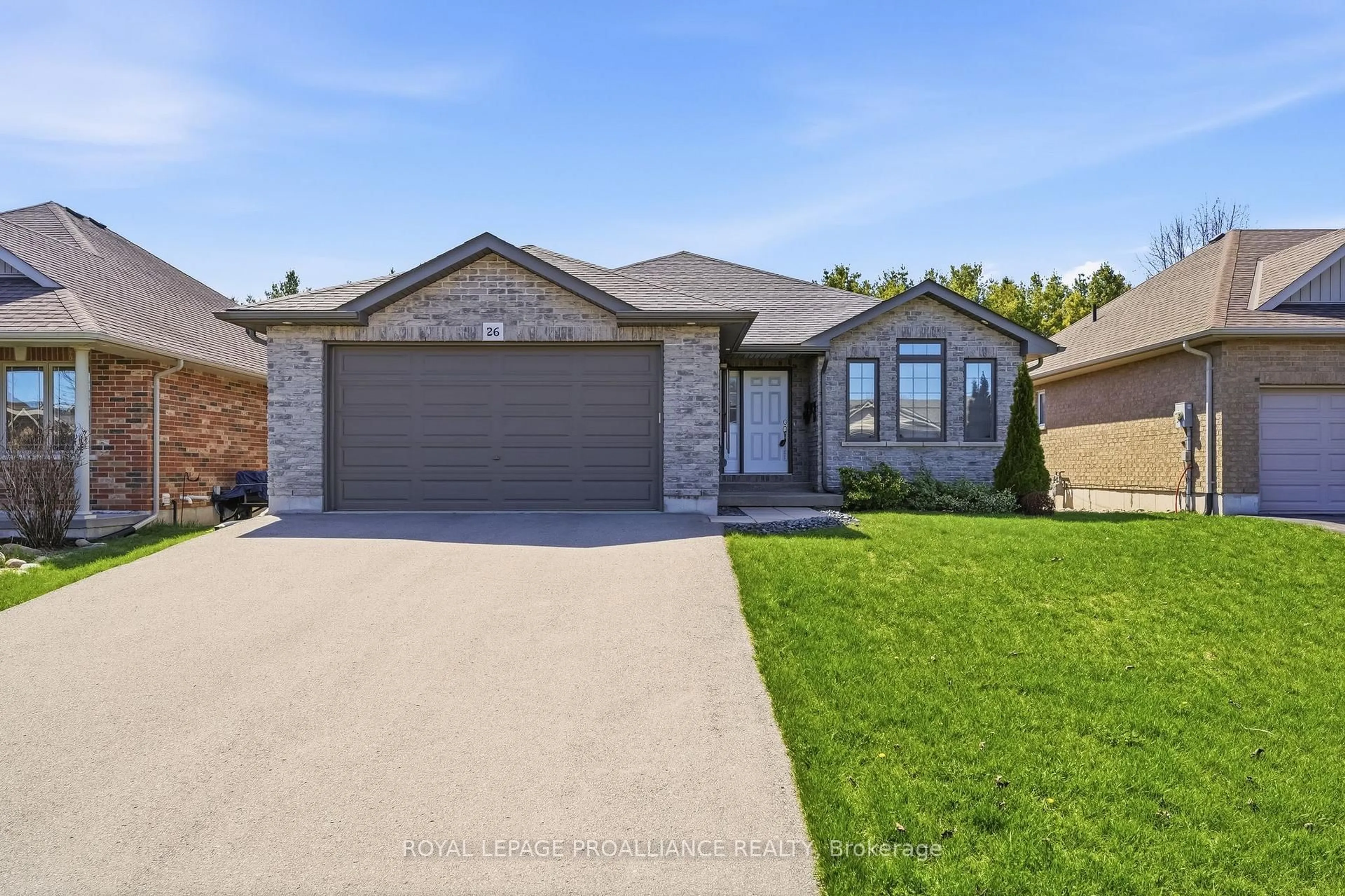 Home with brick exterior material, street for 26 Ward Dr, Brighton Ontario K0K 1H0