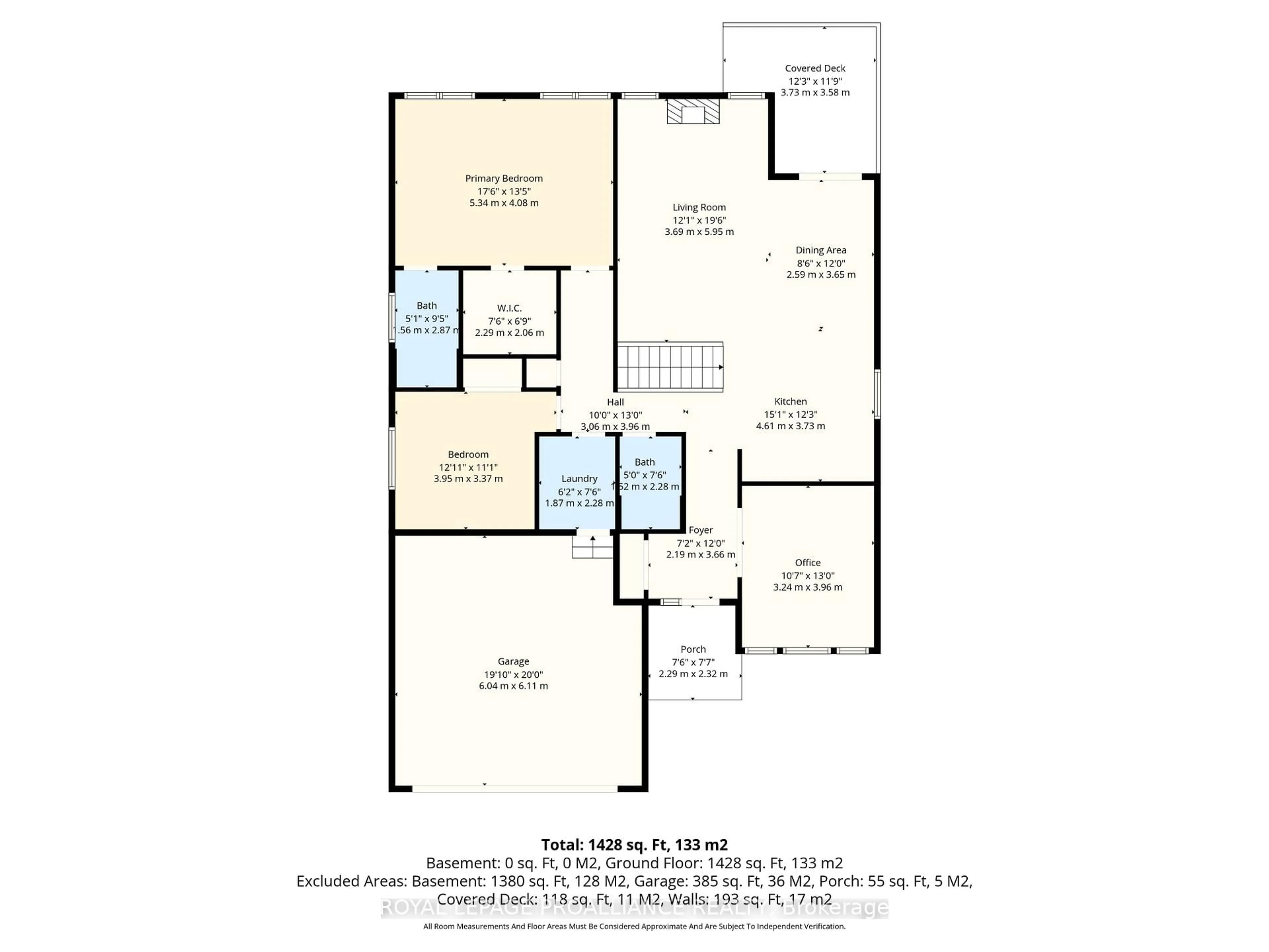 Floor plan for 26 Ward Dr, Brighton Ontario K0K 1H0
