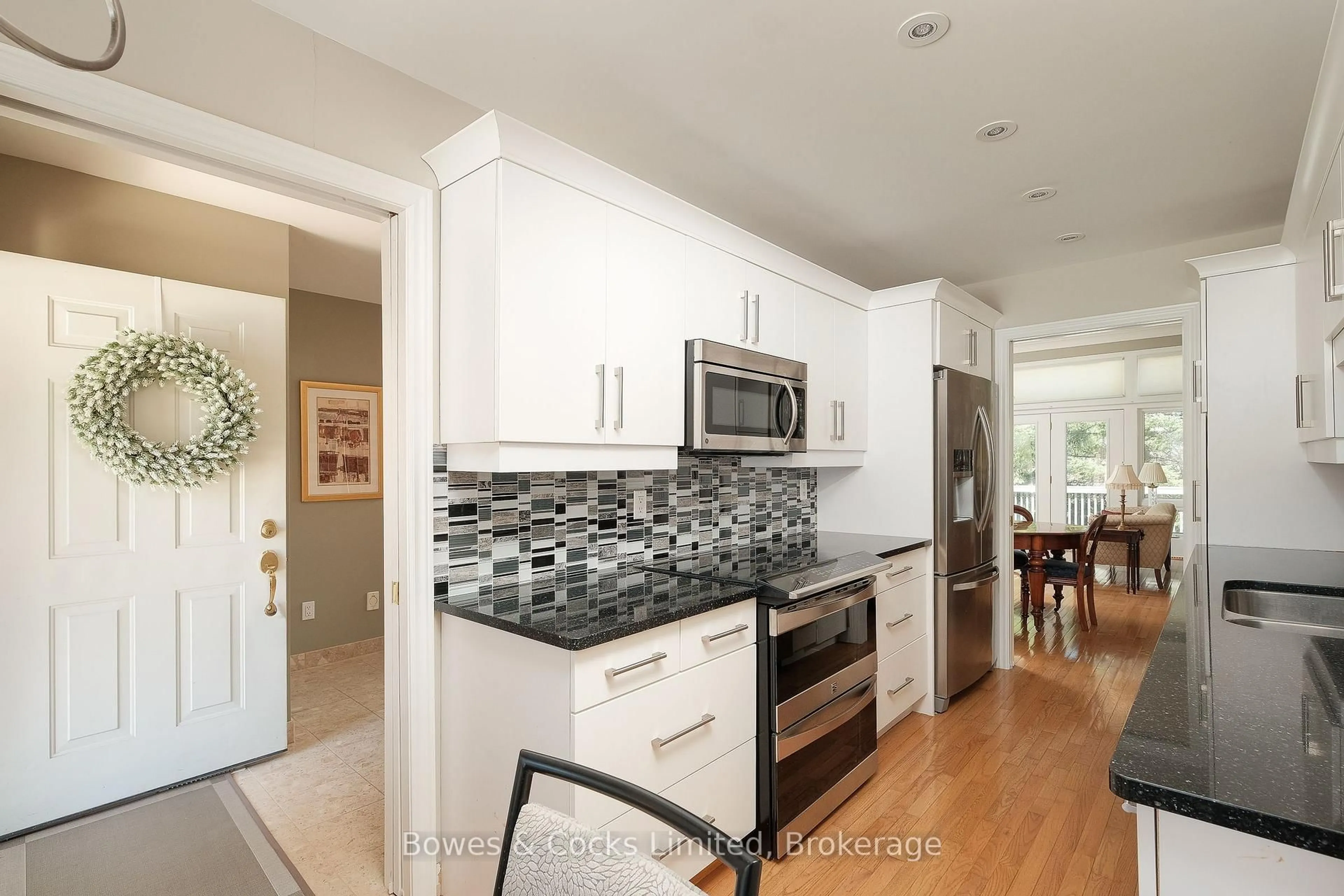 Open concept kitchen, ceramic/tile floor for 1850 Cherryhill Rd #2, Peterborough Ontario K9K 2E3